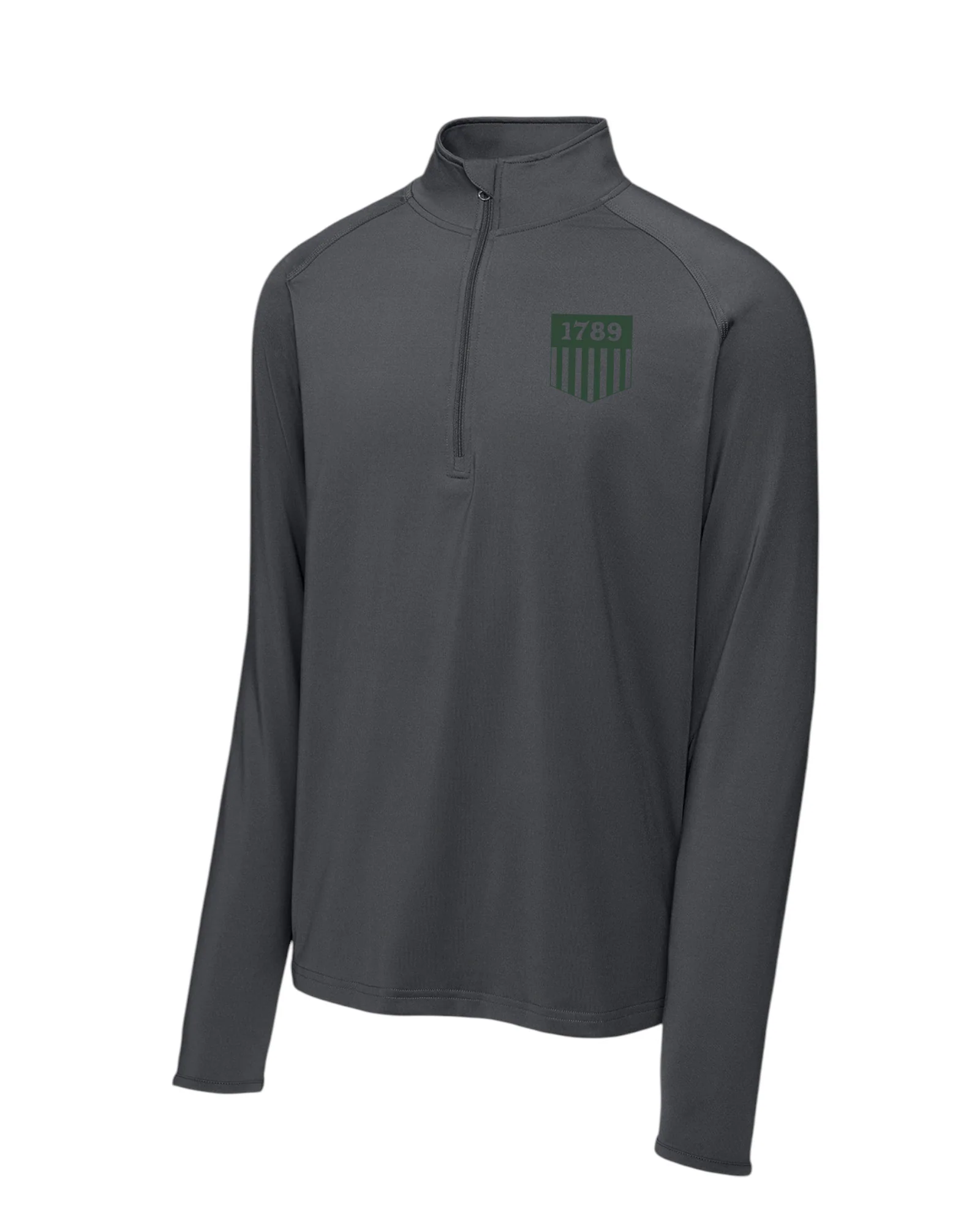 1789 PRINTED SHIELD 1/4 ZIP PULLOVER-ST850 - Image 7