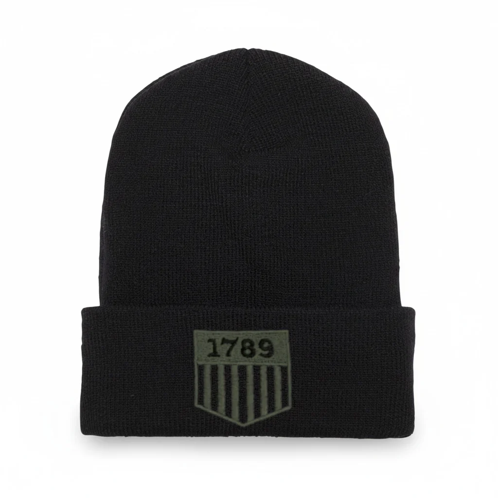 1789 SHIELD CUFFED KNIT BEANIE