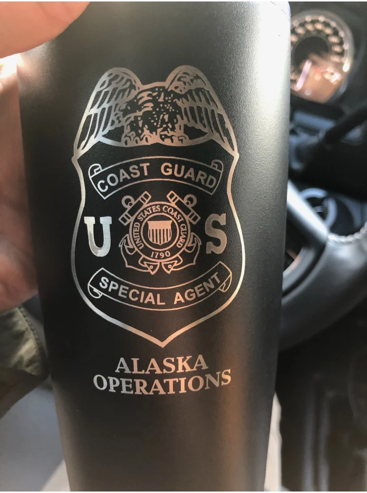 20 oz Engraved Tumbler - Custom engraved - Image 3