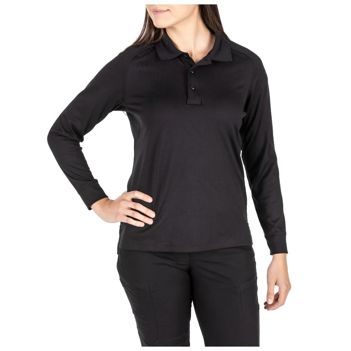 5.11 WOMEN'S PERFORMANCE LONG SLEEVE POLO 62408 - Image 2