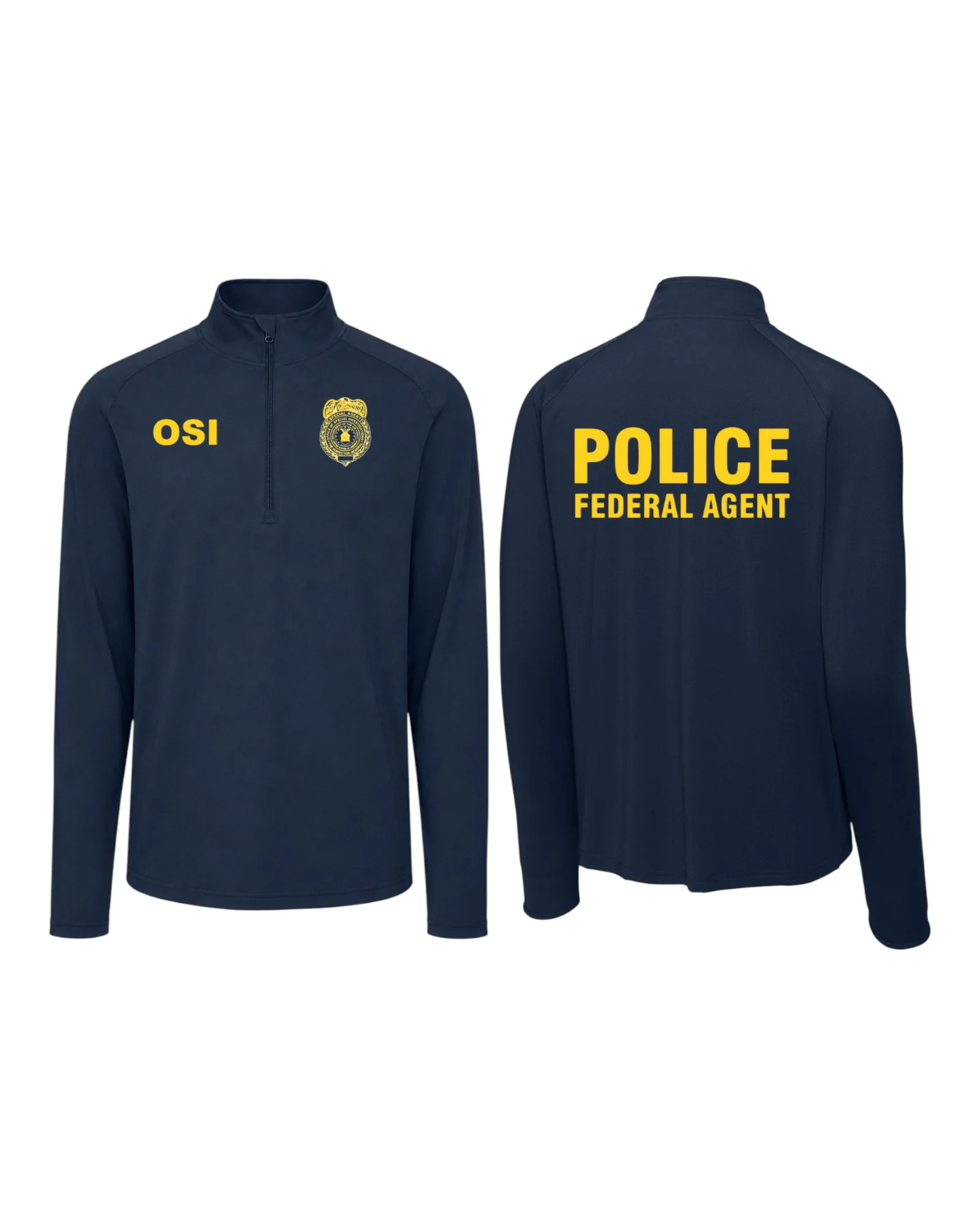 AF OSI RAID 1/4 ZIP PULLOVER SPORT-TEK- ST850 - Image 2