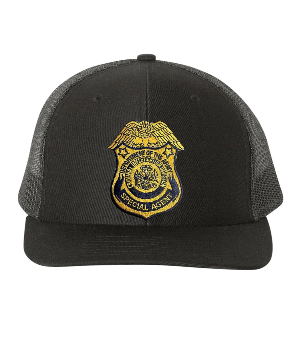 ARMY CID SPECIAL AGENT BADGE ON RICHARDSON HAT-112 - Image 5