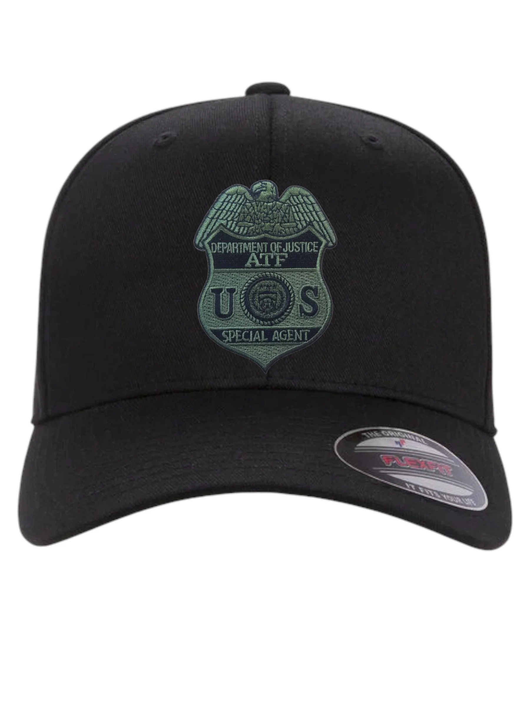 ATF SPECIAL AGENT BADGE FLEXFIT HAT - Image 19