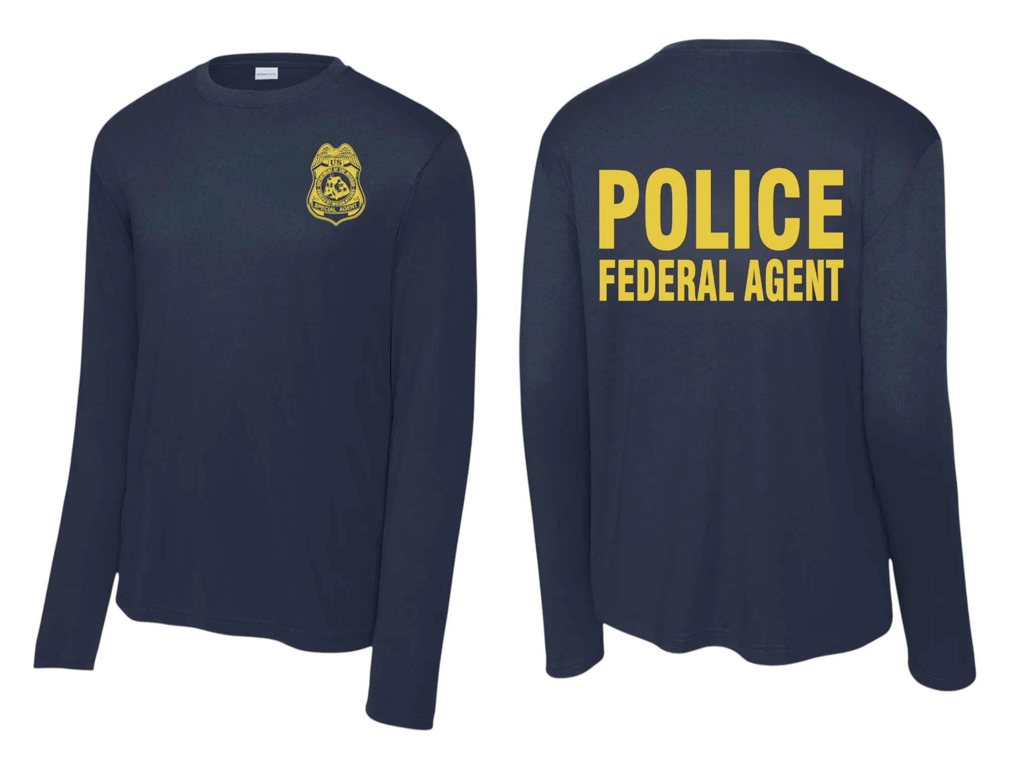 BIA SPECIAL AGENT RAID T-SHIRT-ST350LS - Image 3