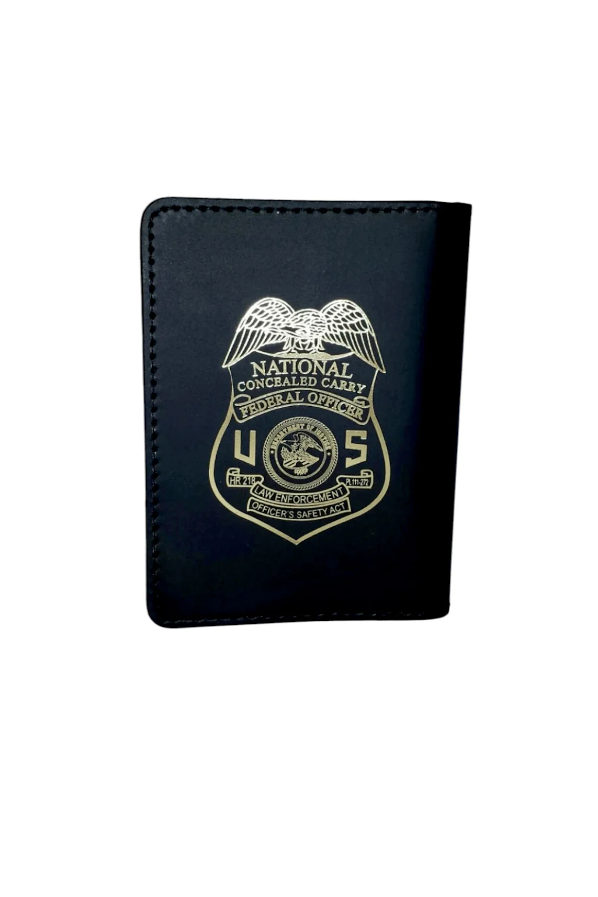 BOP CREDENTIAL CASE WITH LEOSA BADGE IMPRINTED 504-MI - Image 3