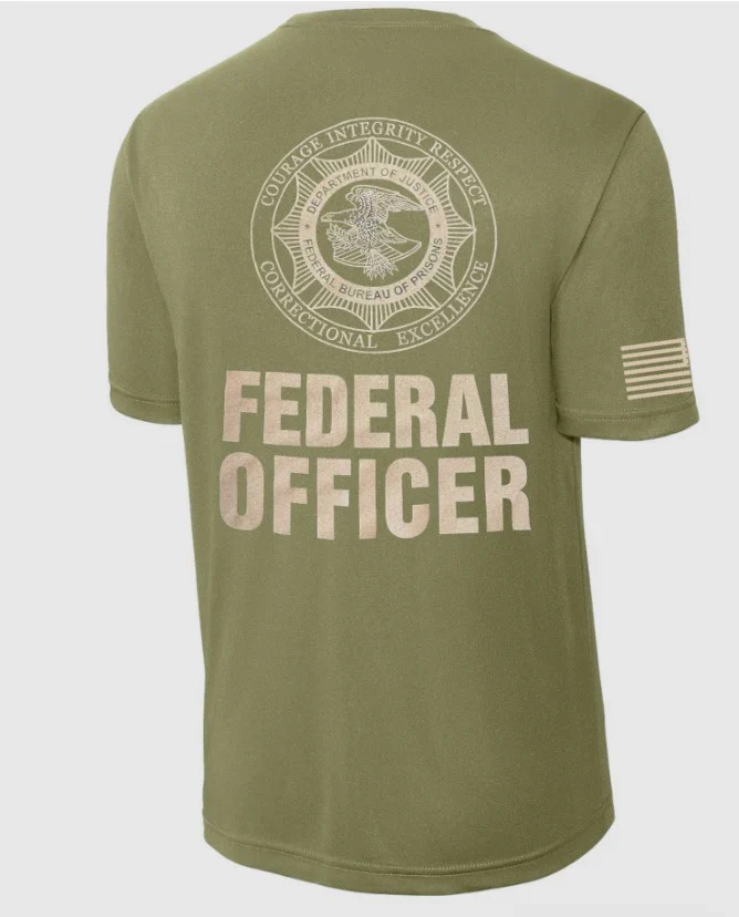 BOP FEDERAL OFFICER MOISTURE WICKING T-SHIRT ST350 - Image 5