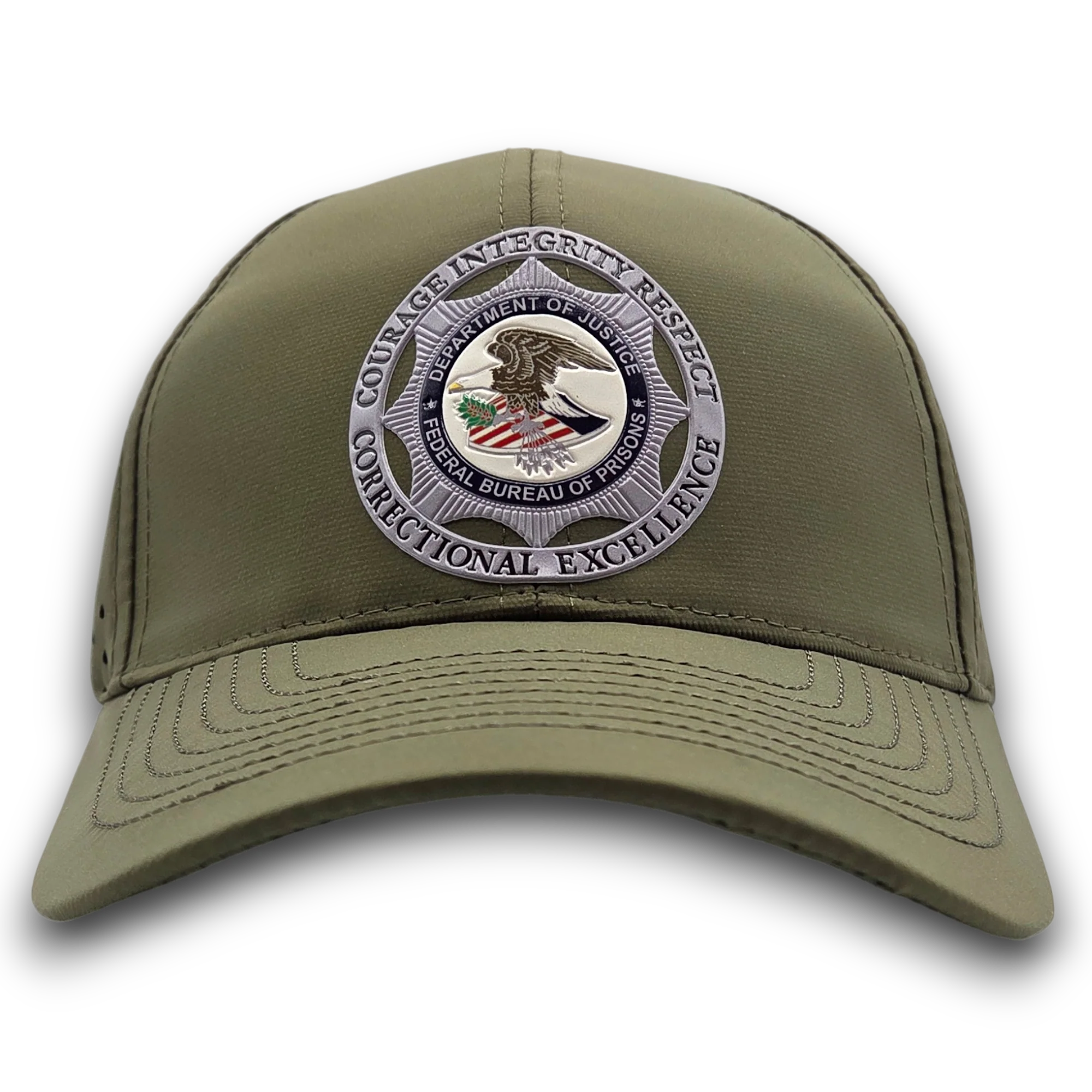 BOP BADGE SCS BRAND PERFORATED MESH HAT - Image 5