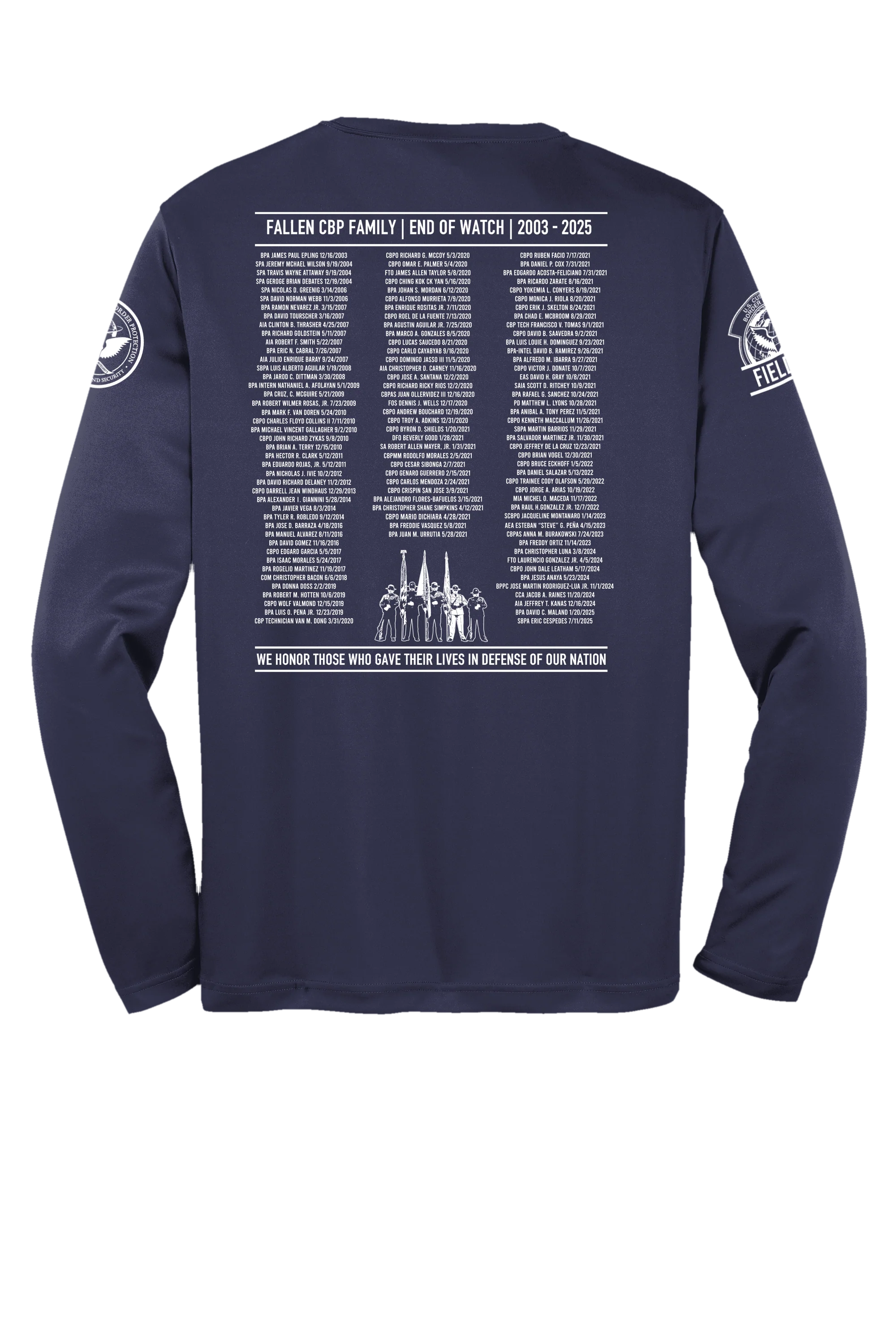 CBP OFO POLICE WEEK SHIRT 2026 - Image 4