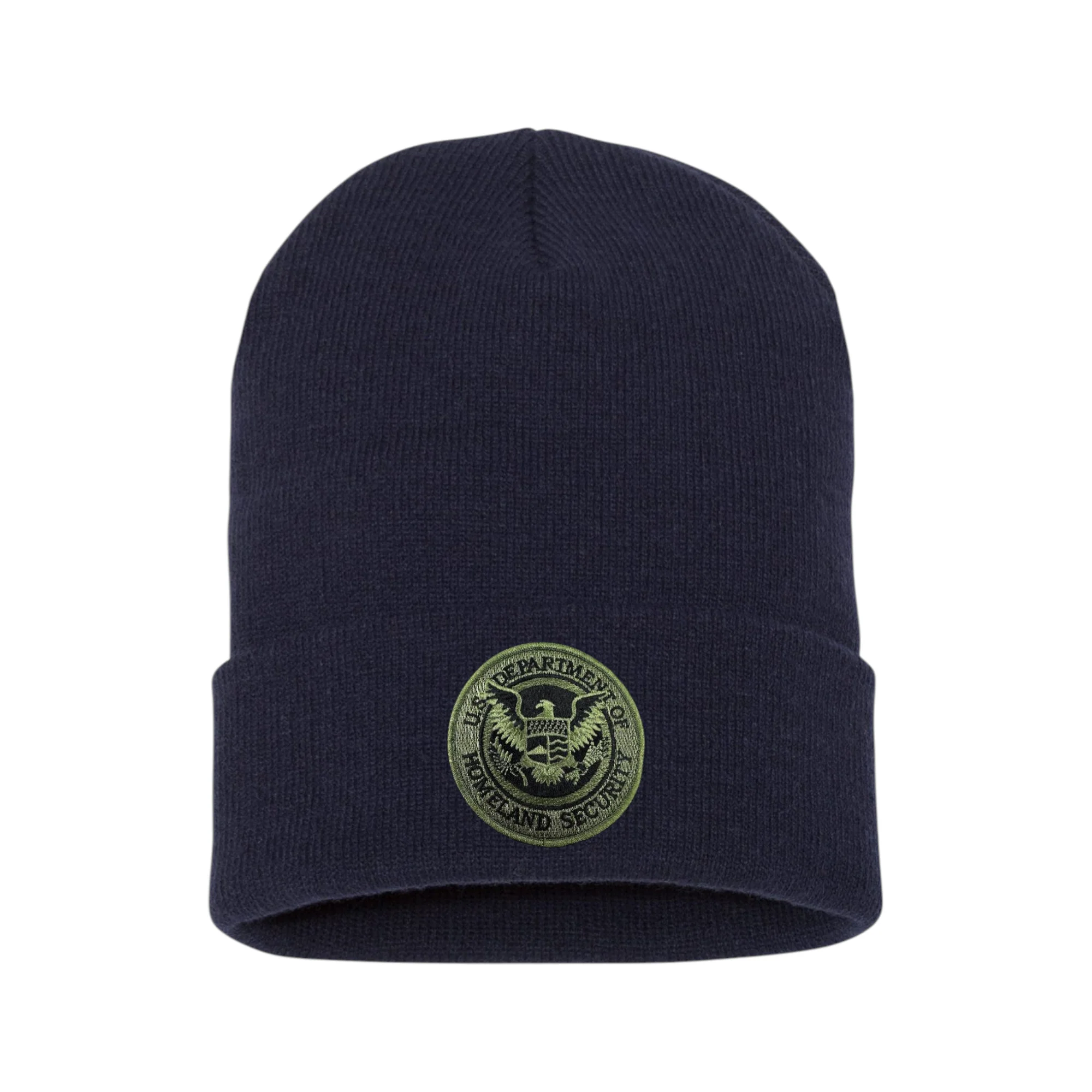 DHS CUFFED KNIT BEANIE - Image 3