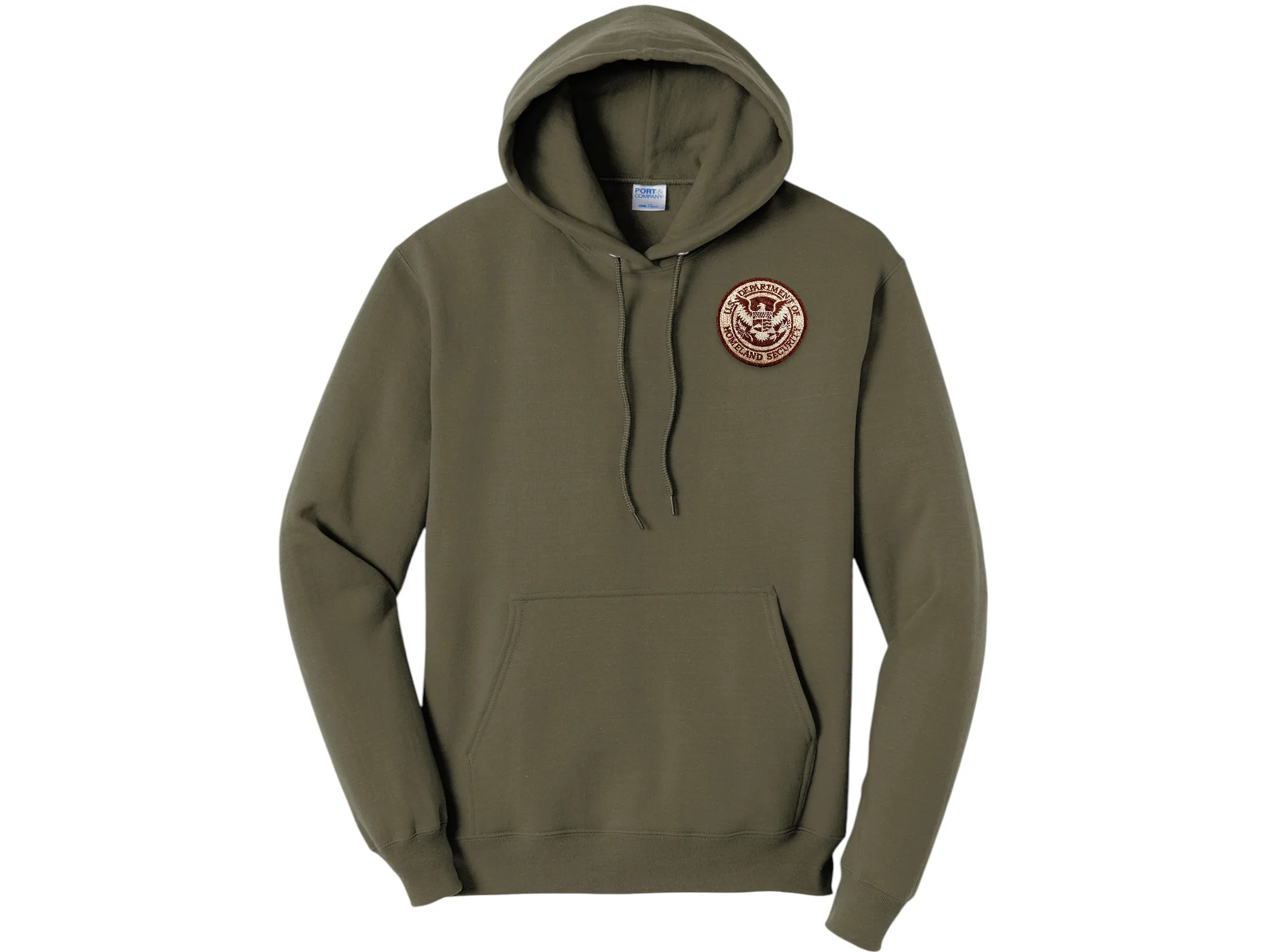 HOODED PULLOVER SWEATSHIRT DHS SEAL EMBROIDERED - Image 20