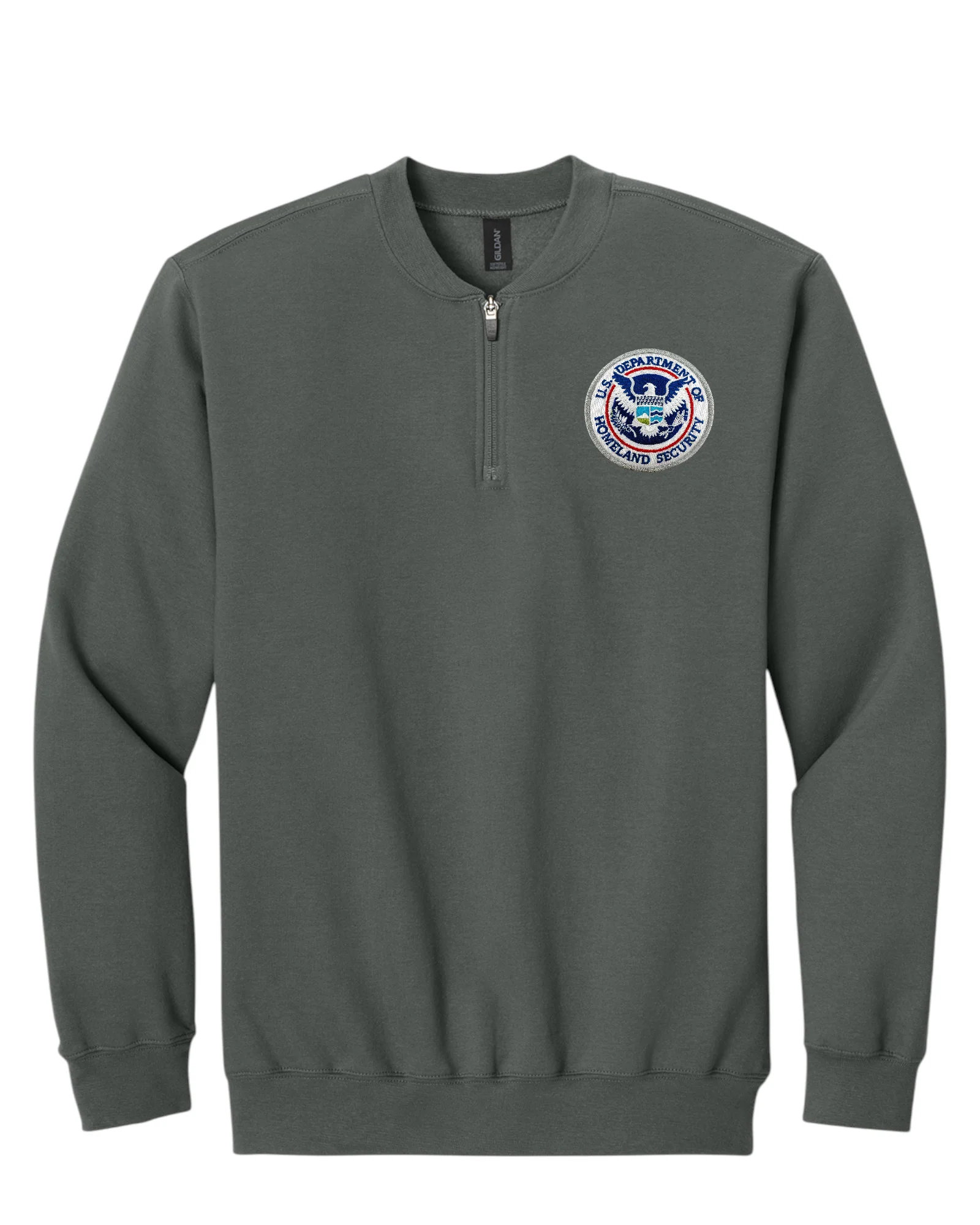 DHS SEAL GILDEN SOFTSTYLE MIDWEIGHT FLEECE 1/4 ZIP: SF008 - Image 11