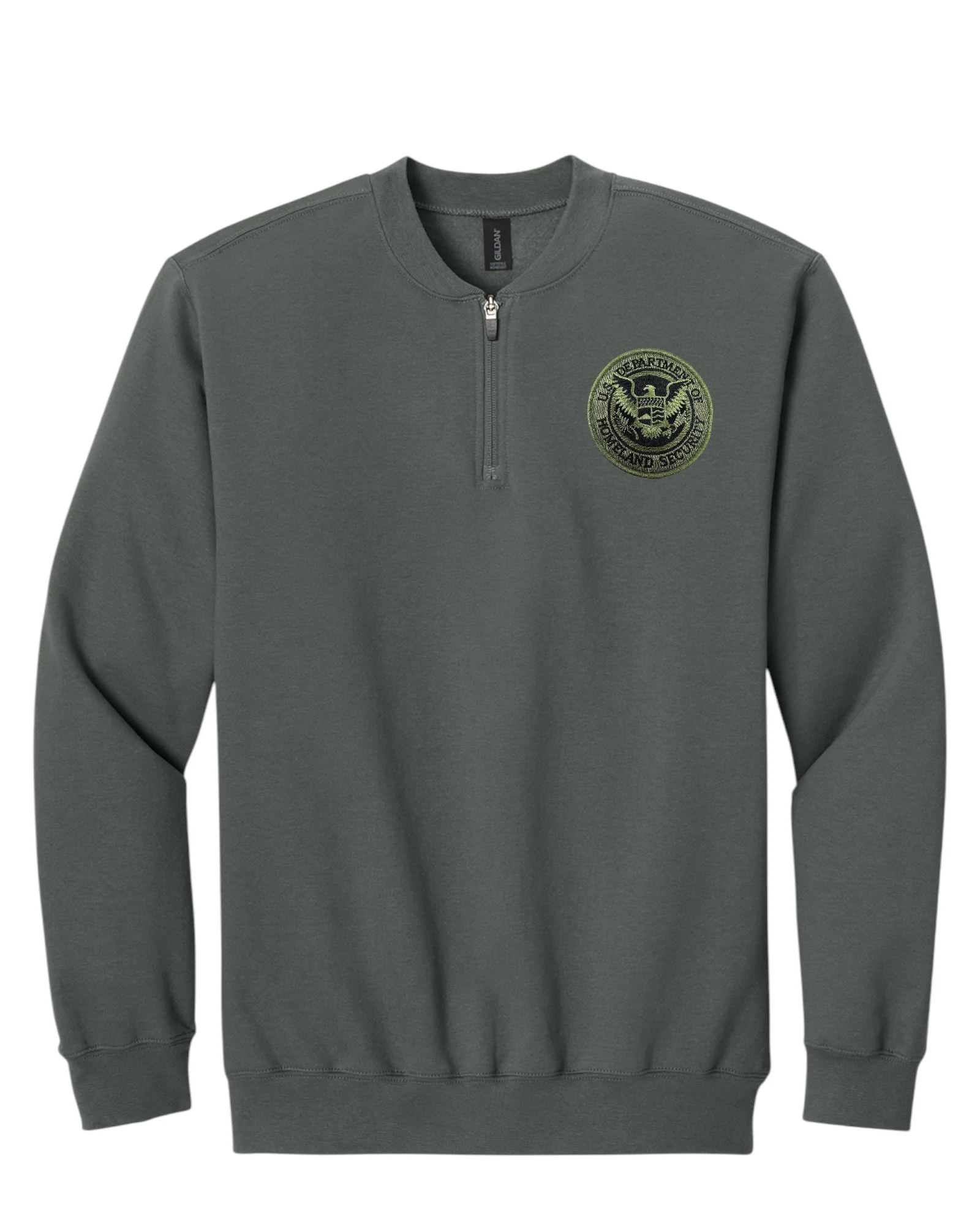 DHS SEAL GILDEN SOFTSTYLE MIDWEIGHT FLEECE 1/4 ZIP: SF008 - Image 12
