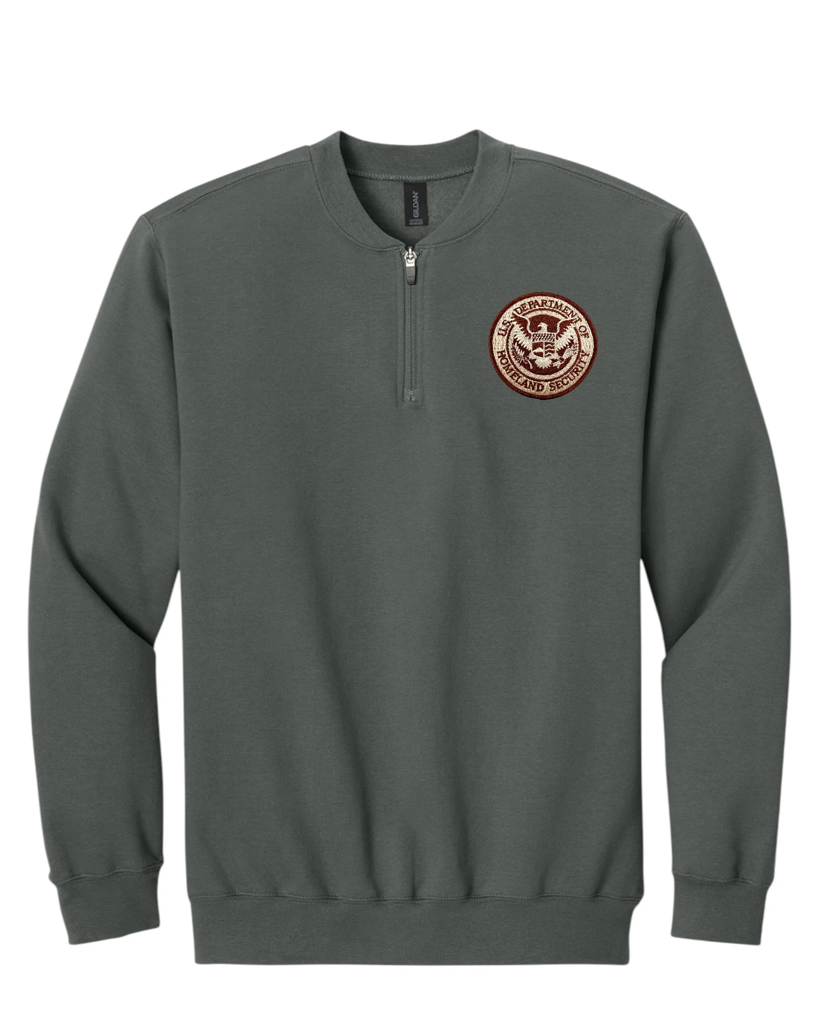 DHS SEAL GILDEN SOFTSTYLE MIDWEIGHT FLEECE 1/4 ZIP: SF008 - Image 15