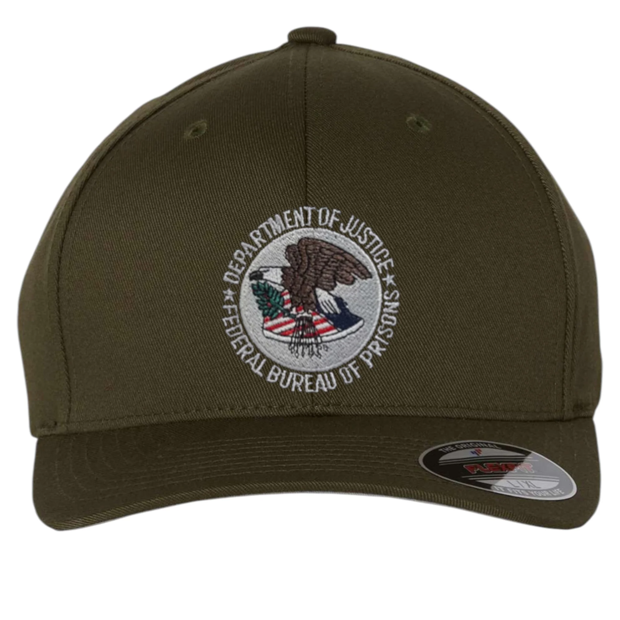 BOP EMBROIDERED BADGE or Seal ON FLEXFIT HAT - Image 21