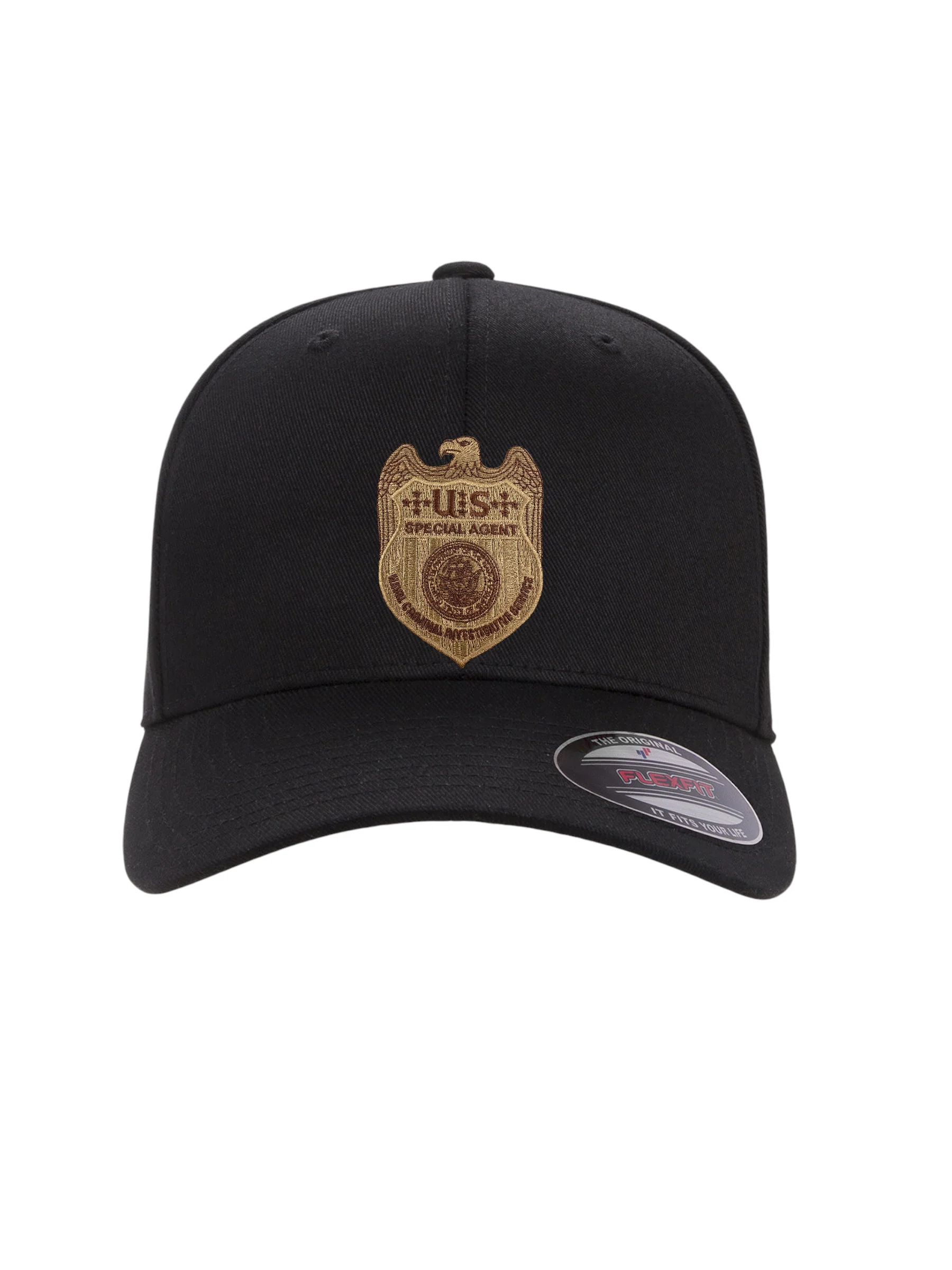 NCIS SPECIAL AGENT BADGE ON FLEXFIT HAT - Image 9
