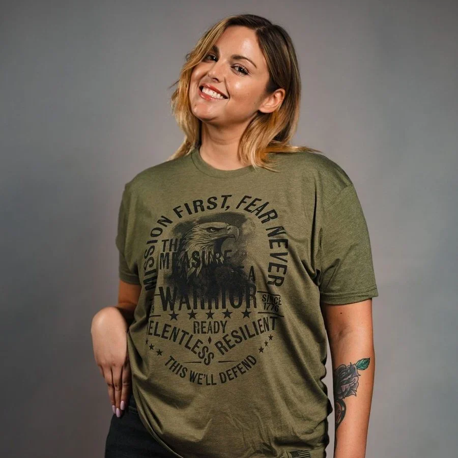 GRUNT STYLE WOMEN'S MISSION FIRST BOYFRIEND FIT T-SHIRT - Image 2