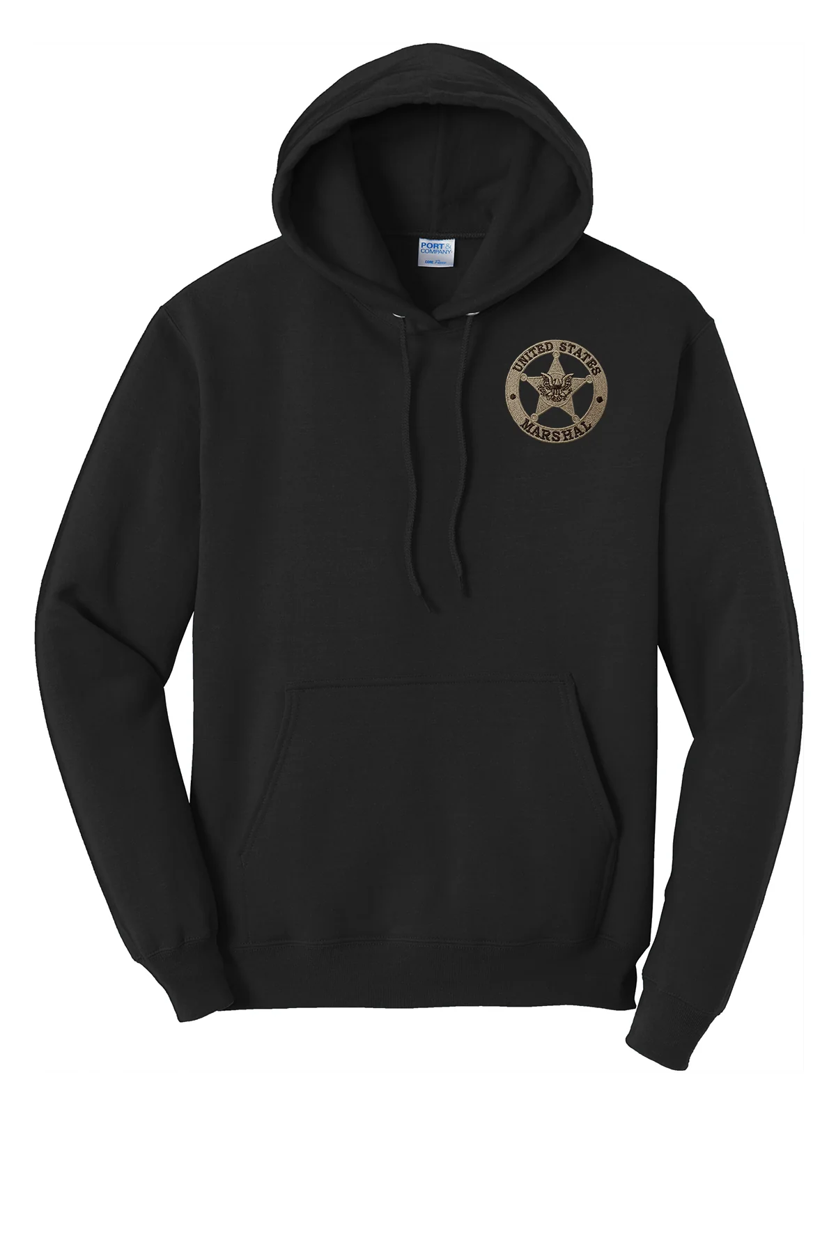 HOODED PULLOVER W/ EMBROIDERED USMS STAR-PC78H - Image 4