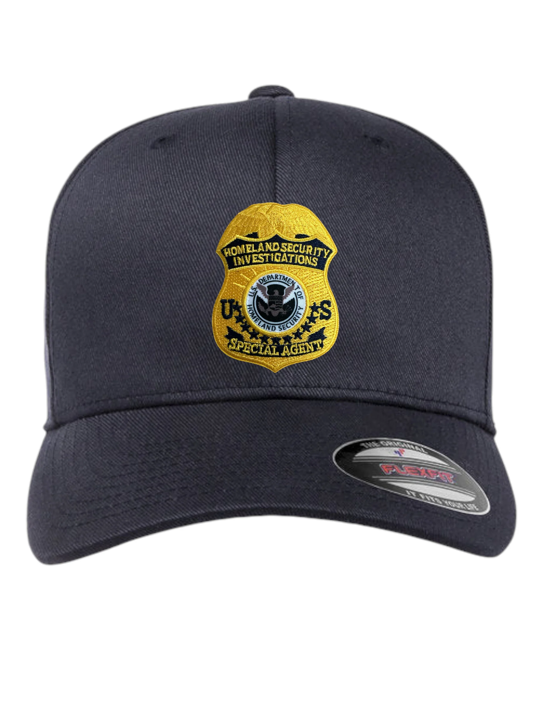HSI SPECIAL AGENT BADGE ON FLEXFIT HAT - Image 22