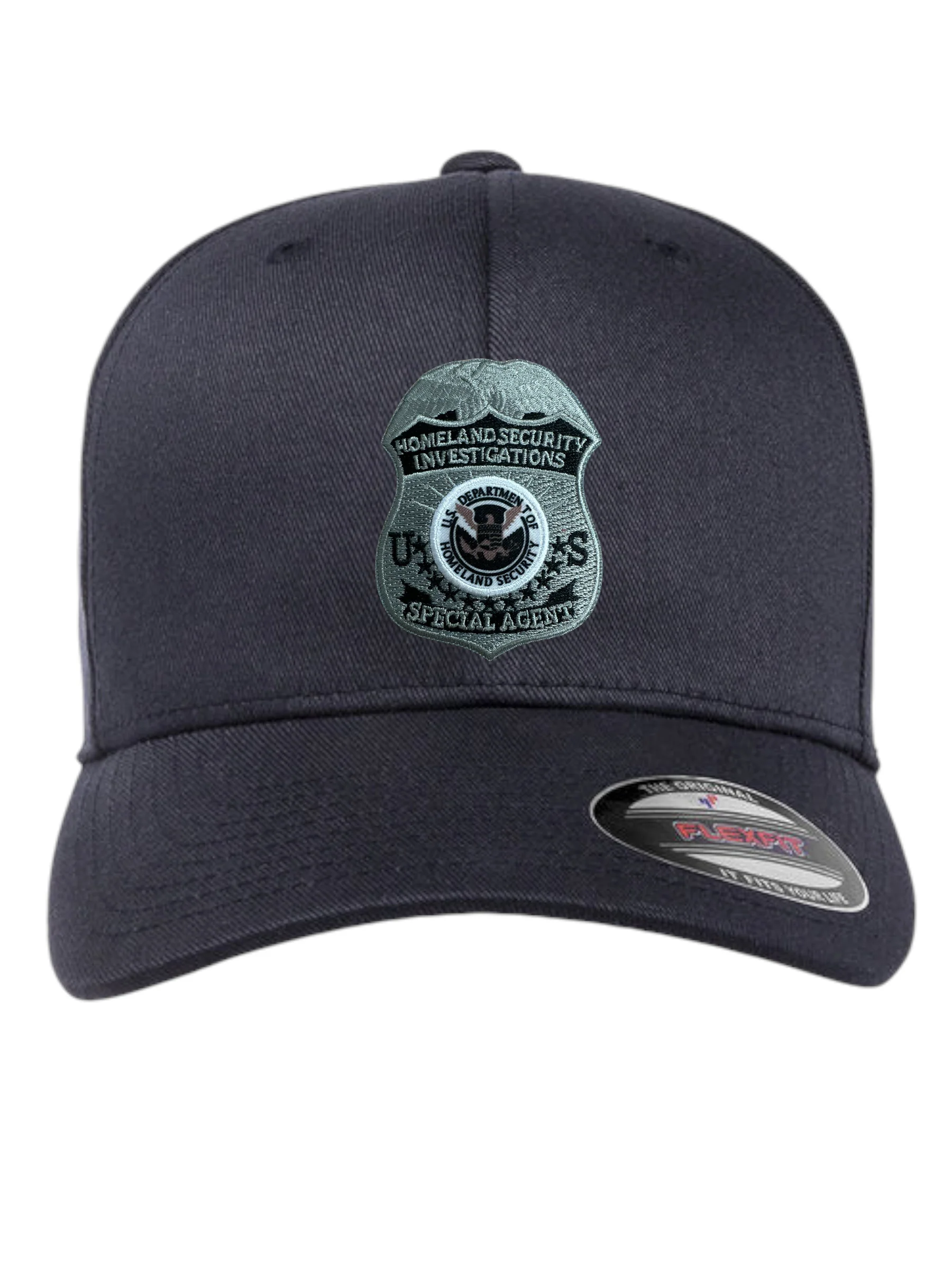 HSI SPECIAL AGENT BADGE ON FLEXFIT HAT - Image 23