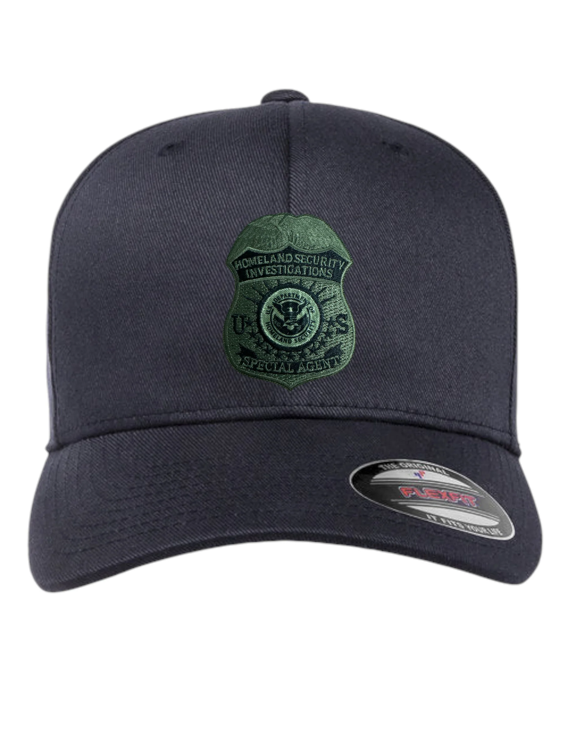 HSI SPECIAL AGENT BADGE ON FLEXFIT HAT - Image 8