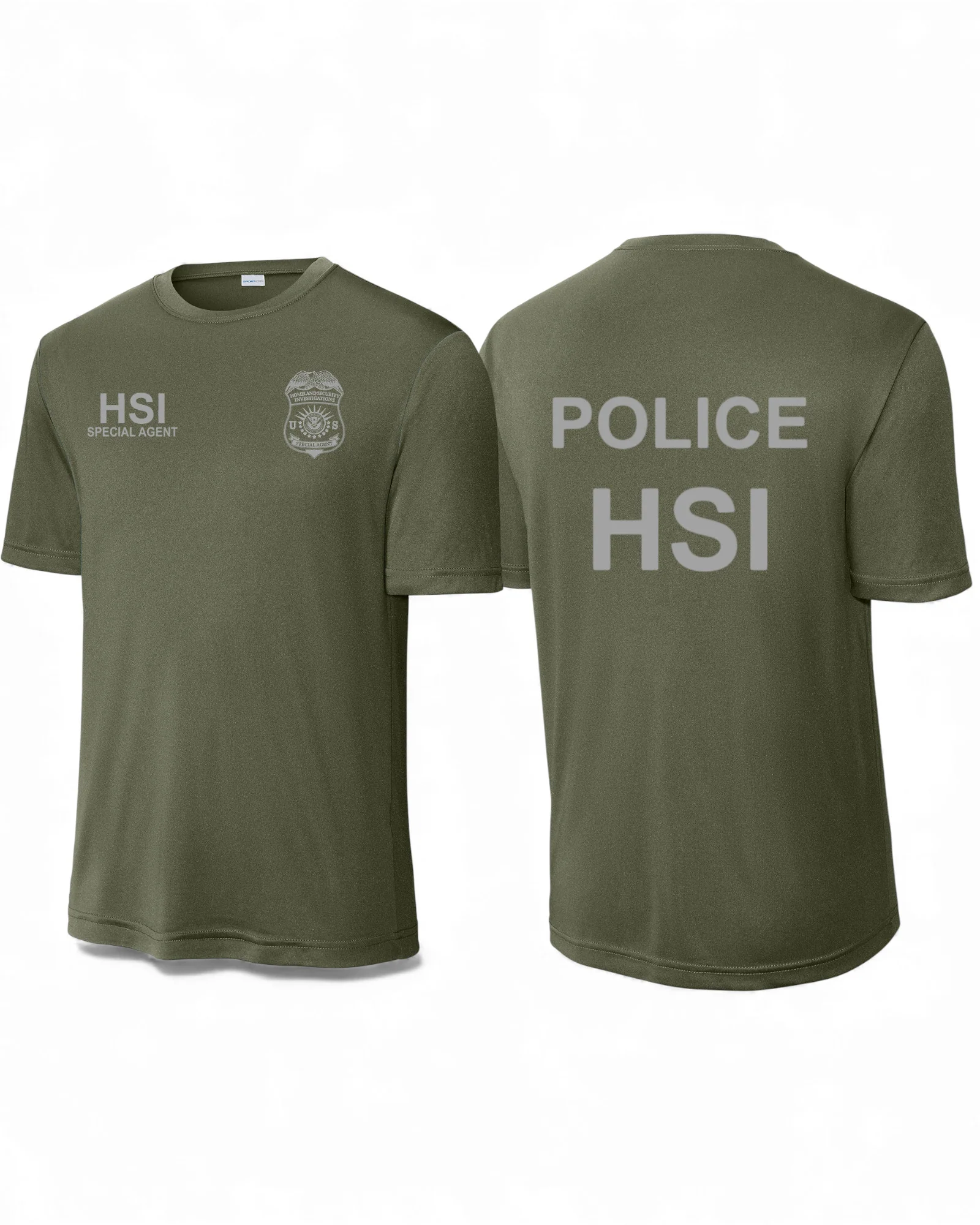 HSI SPECIAL AGENT WICKING RAID T-SHIRT-ST350 - Image 4