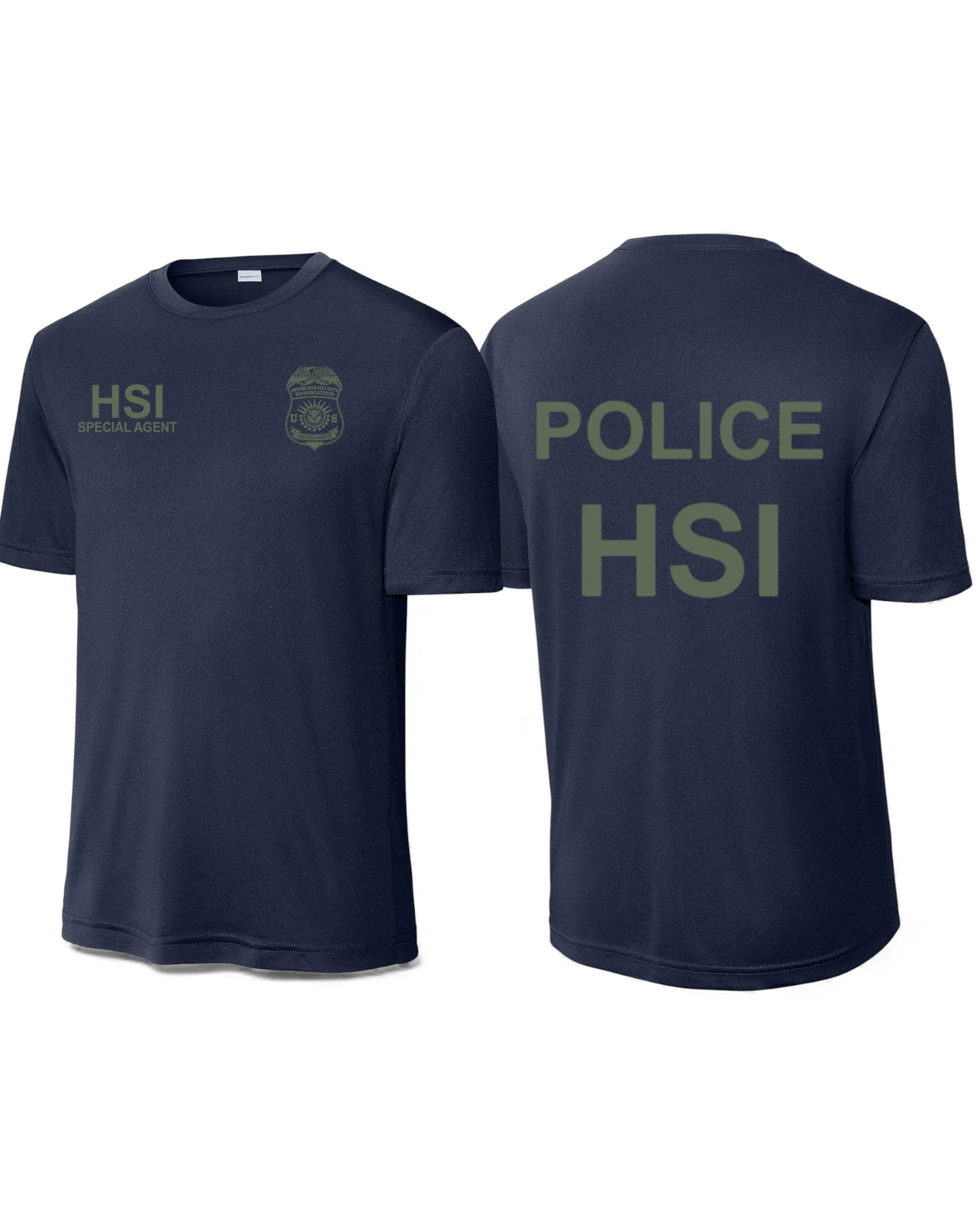 HSI SPECIAL AGENT WICKING RAID T-SHIRT-ST350 - Image 5