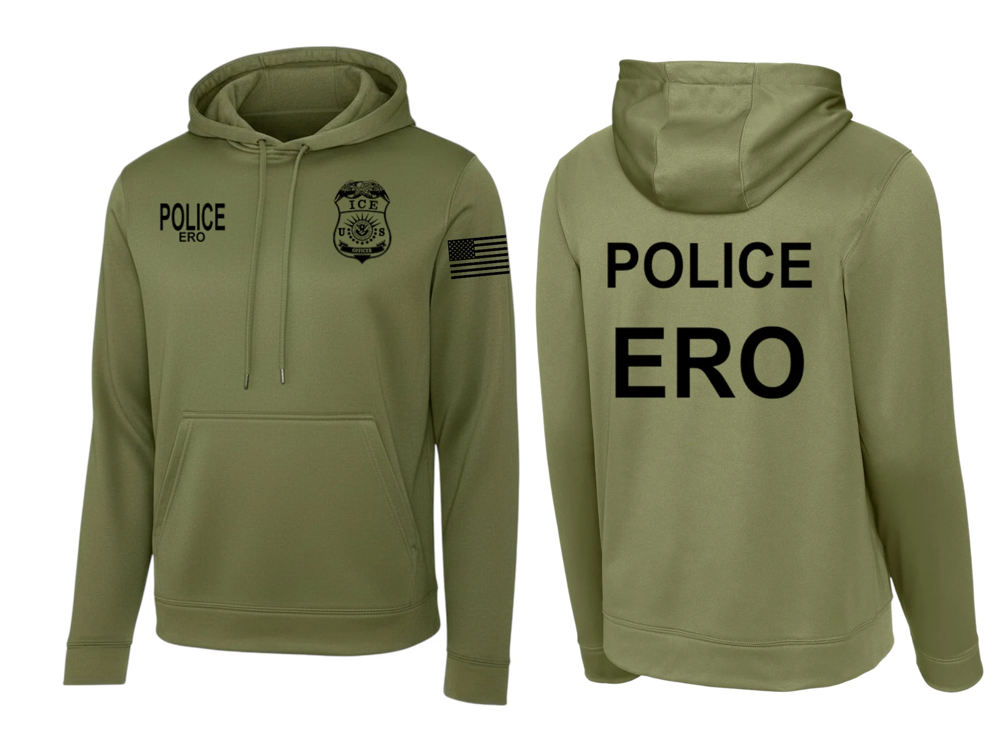 ICE ERO WICKING HOODED PULLOVER-F244 - Image 2
