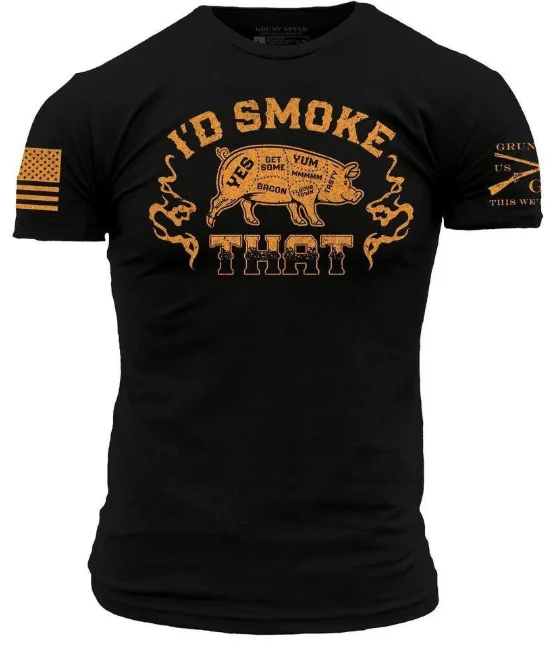 I'D SMOKE THAT TEE - BLACK