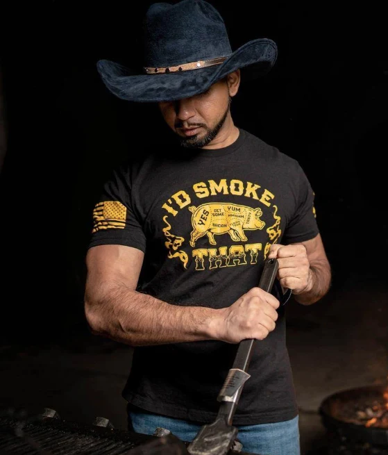 I'D SMOKE THAT TEE - BLACK - Image 2