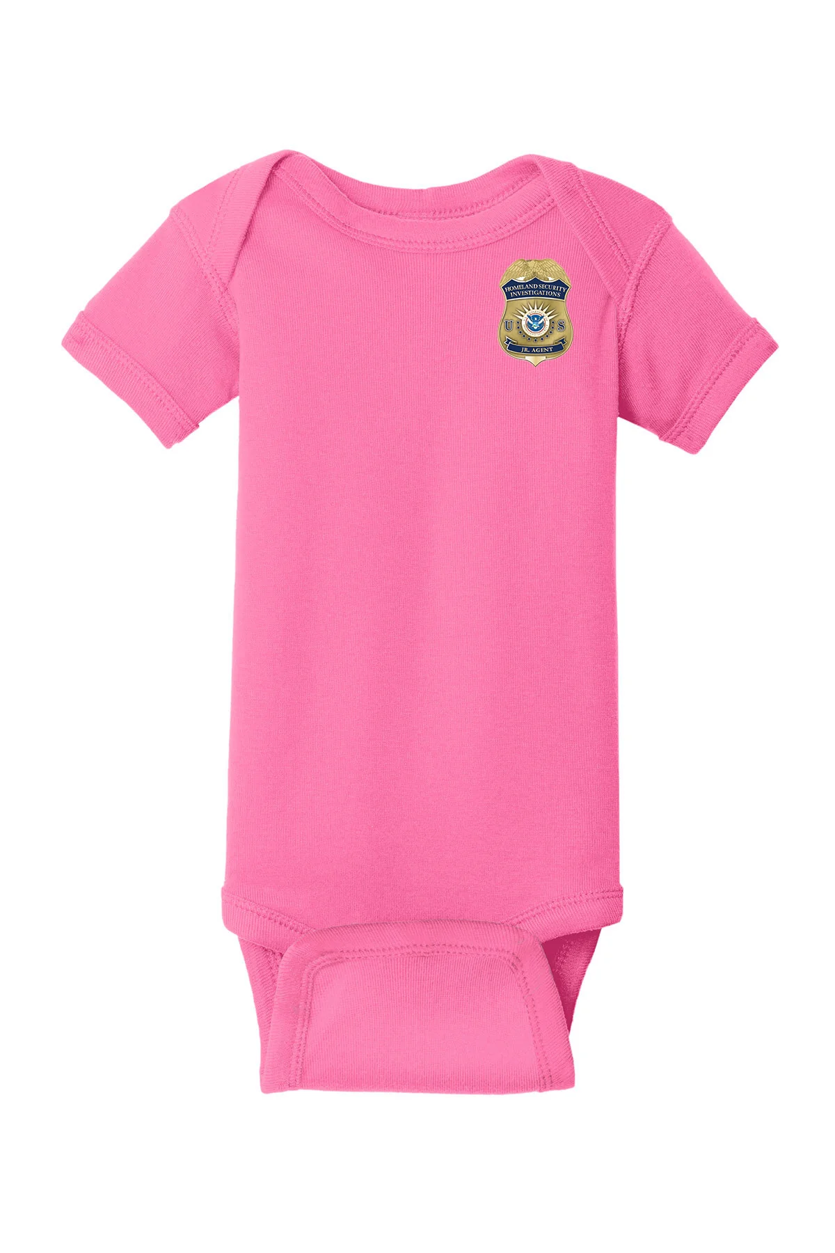 INFANT ONESIE WITH HSI JUNIOR AGENT BADGE - Image 4