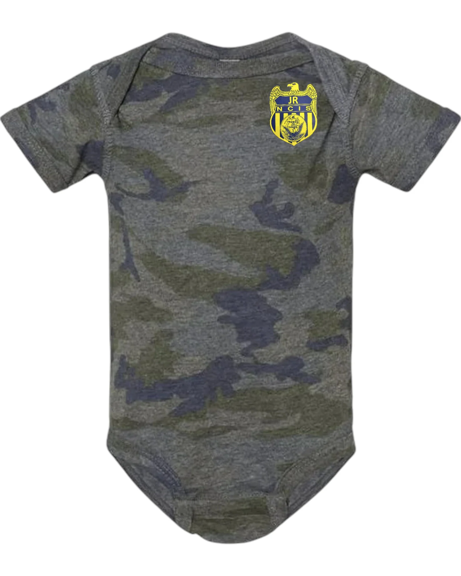 INFANT ONESIE WITH JUNIOR NCIS BADGE - Image 16