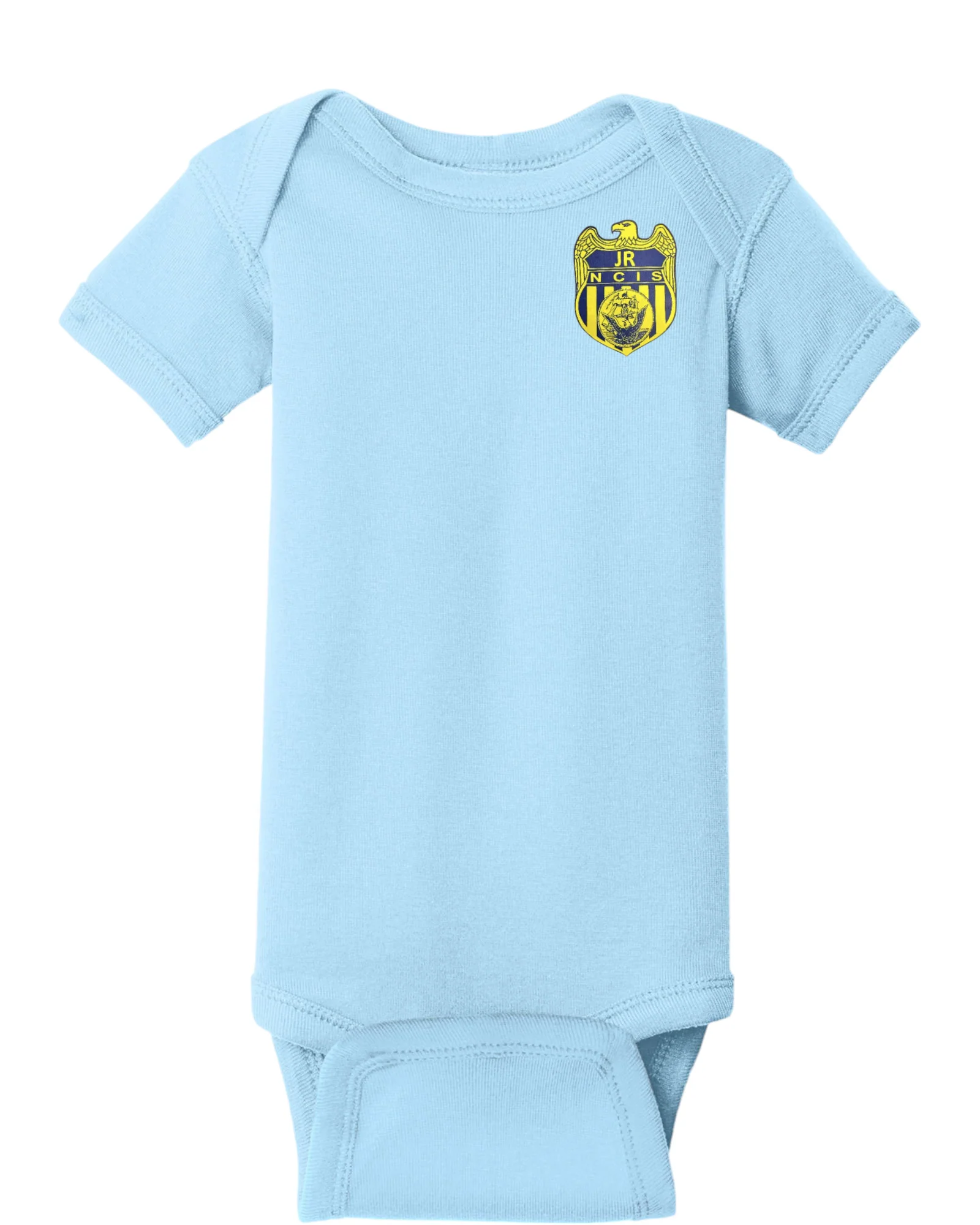 INFANT ONESIE WITH JUNIOR NCIS BADGE - Image 17