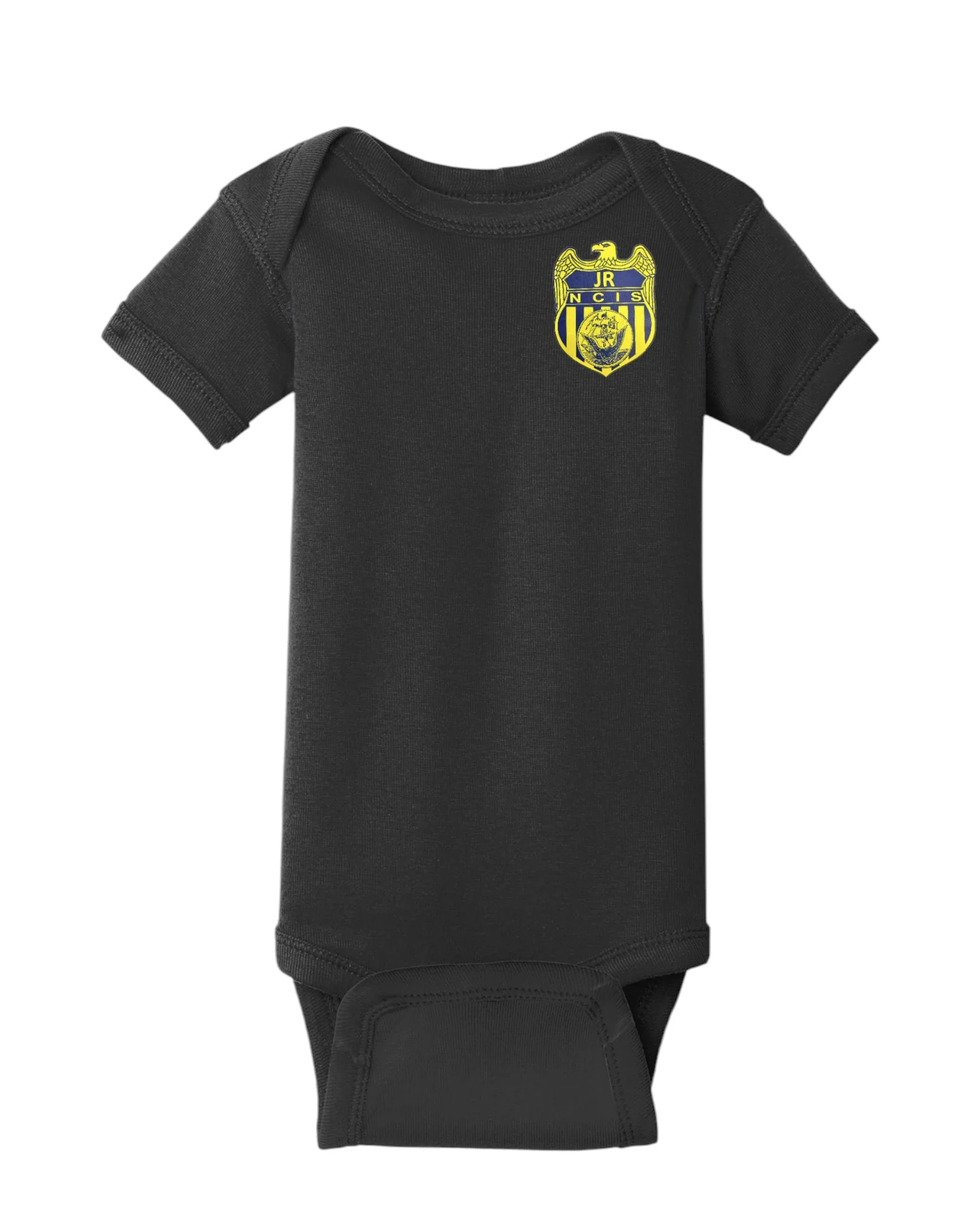 INFANT ONESIE WITH JUNIOR NCIS BADGE - Image 5