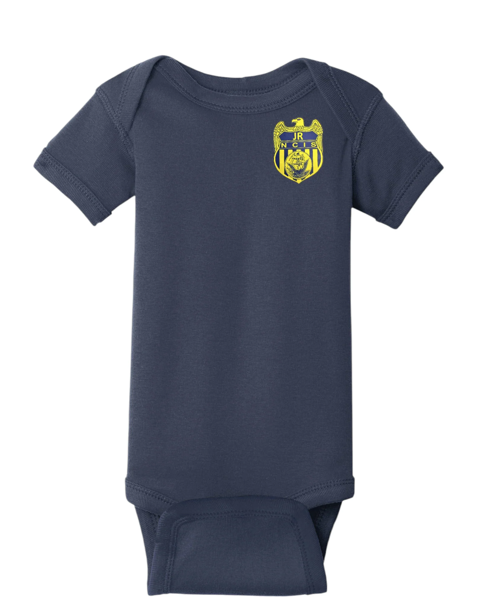 INFANT ONESIE WITH JUNIOR NCIS BADGE - Image 6