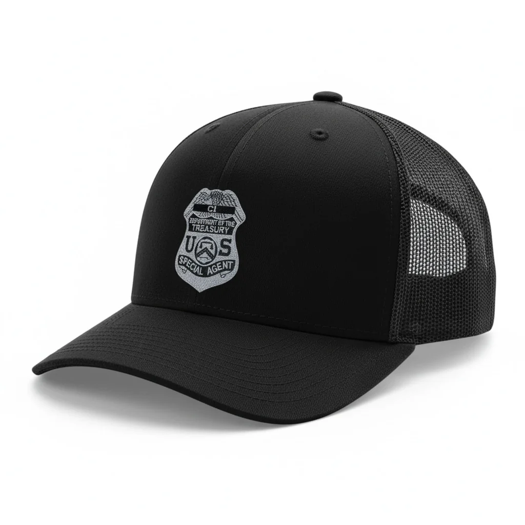 IRS CI GREY BADGE RICHARDSON HAT 112