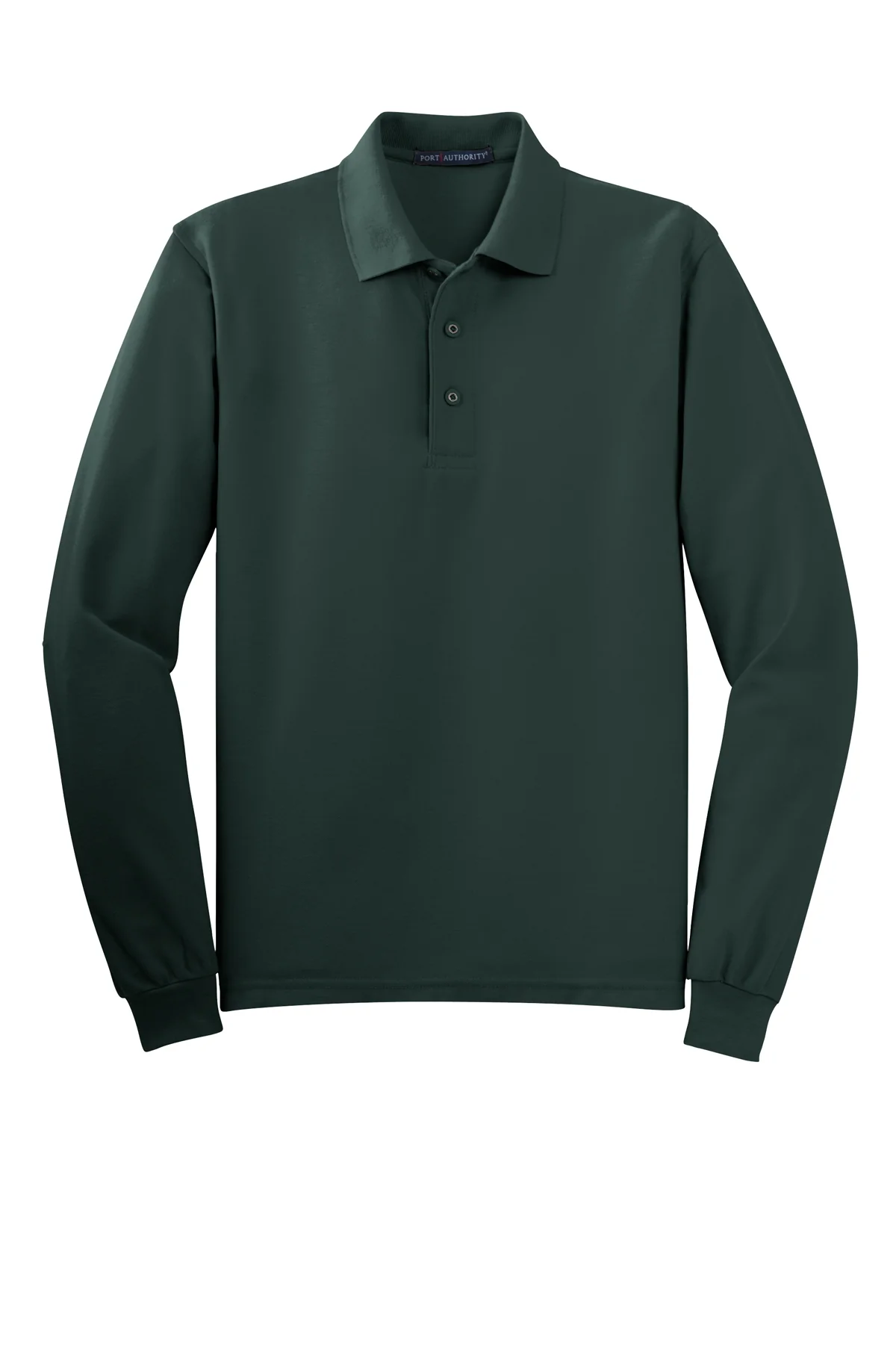 MEN'S LONG SLEEVE PORT AUTHORITY POLO - K500LS - Image 3