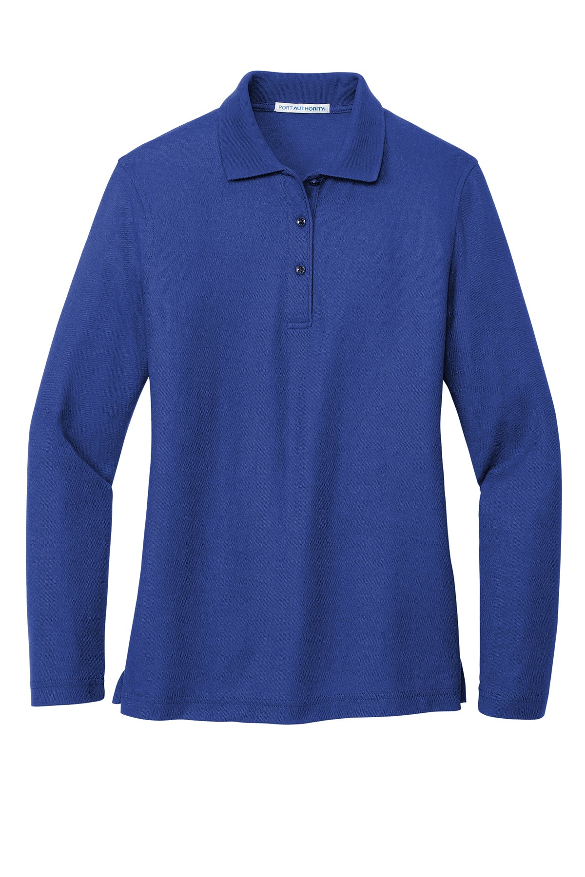 WOMEN'S LONG SLEEVE PORT AUTHORITY POLO - L500 - Image 6