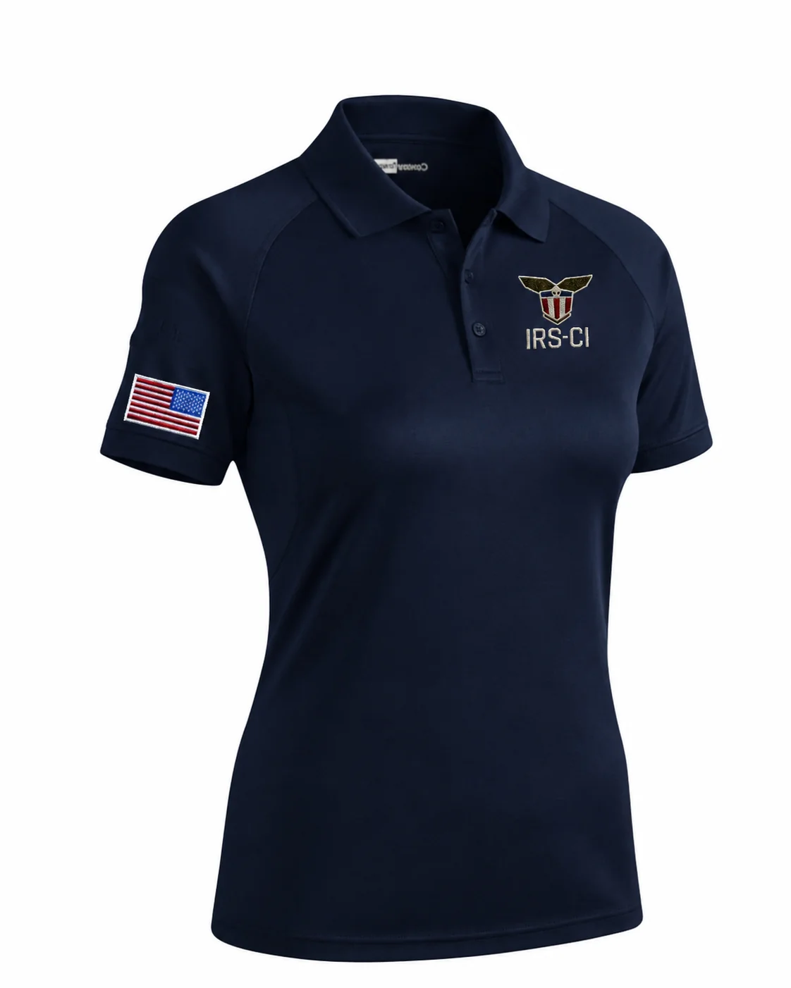 LADIES'S IRS CI S/A SEAL W/ REV MULTI FLAG POLO-CS411 - Image 2