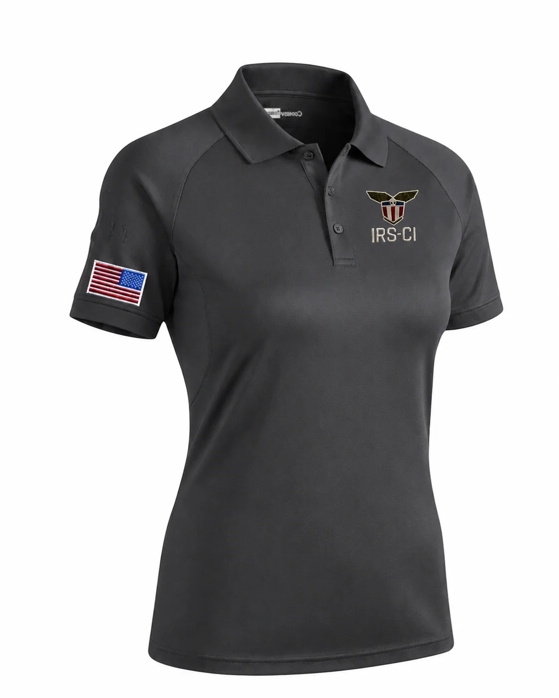 LADIES'S IRS CI S/A SEAL W/ REV MULTI FLAG POLO-CS411 - Image 3