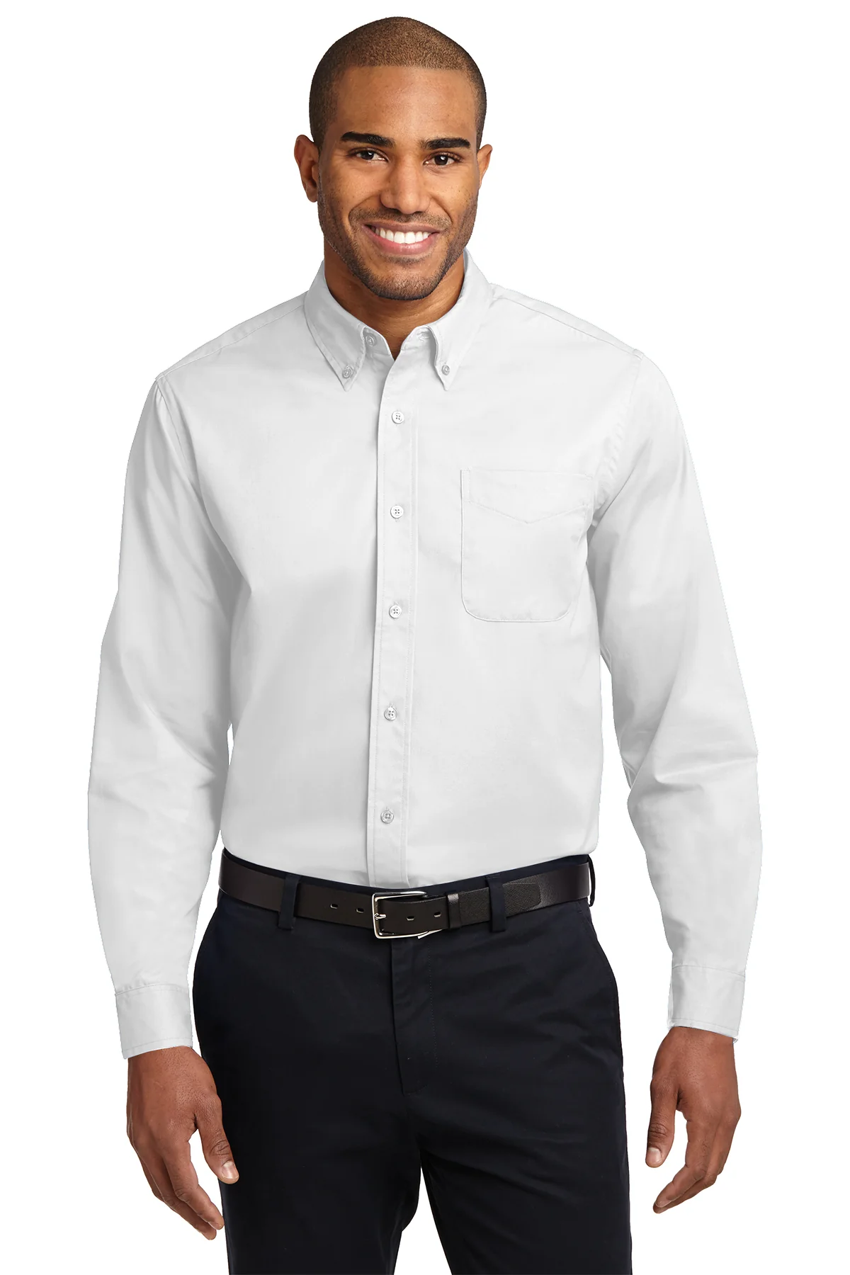 LONG SLEEVE BUTTON SHIRT S608 - Image 11