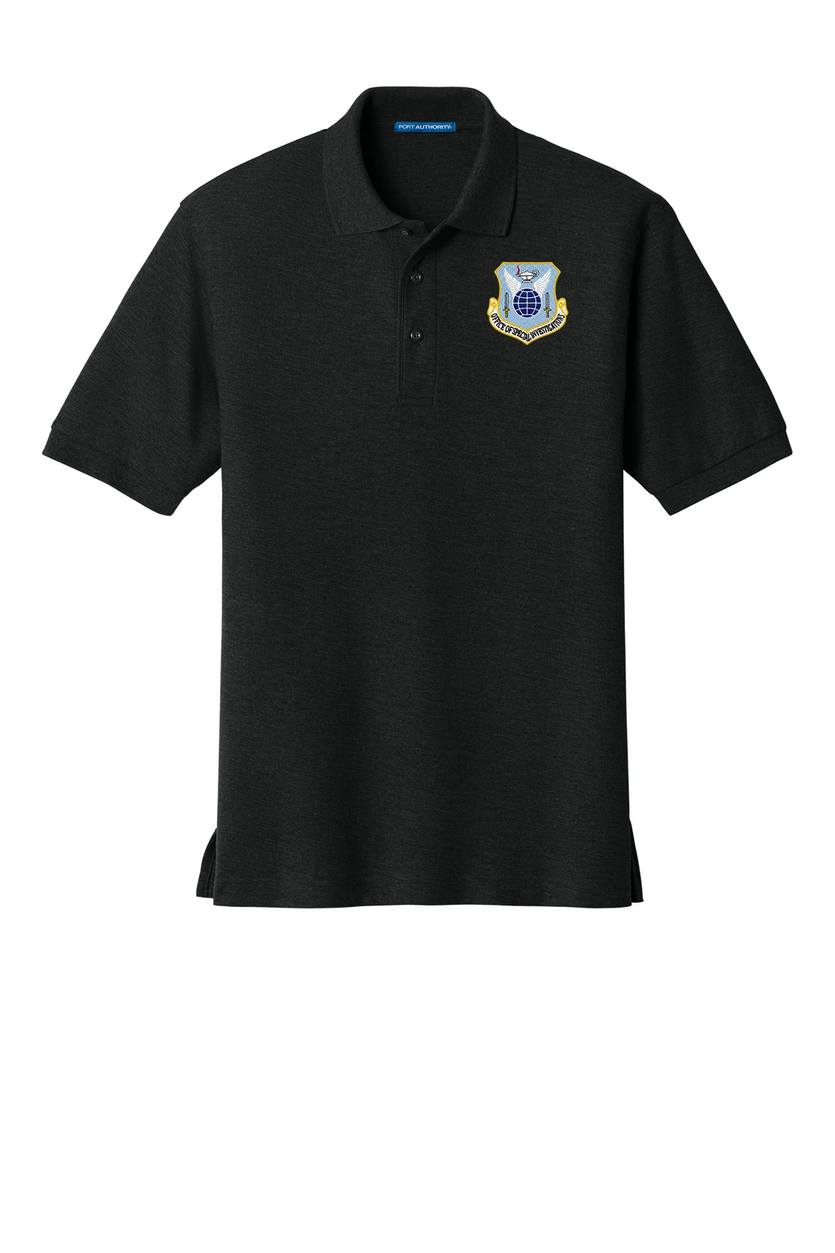 MEN'S AF OSI COMMAND SHIELD FULL COLOR PORT AUTHORITY POLO - K500 - Image 2