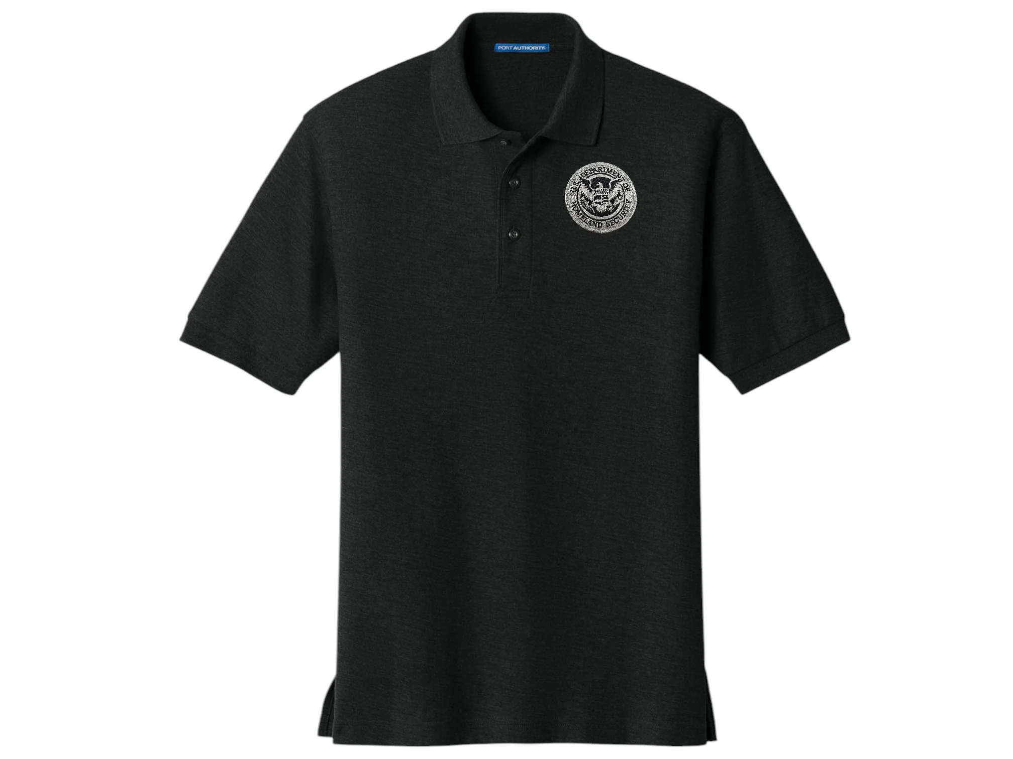 MEN'S COTTON POLO DHS SEAL EMBROIDERED - Image 3