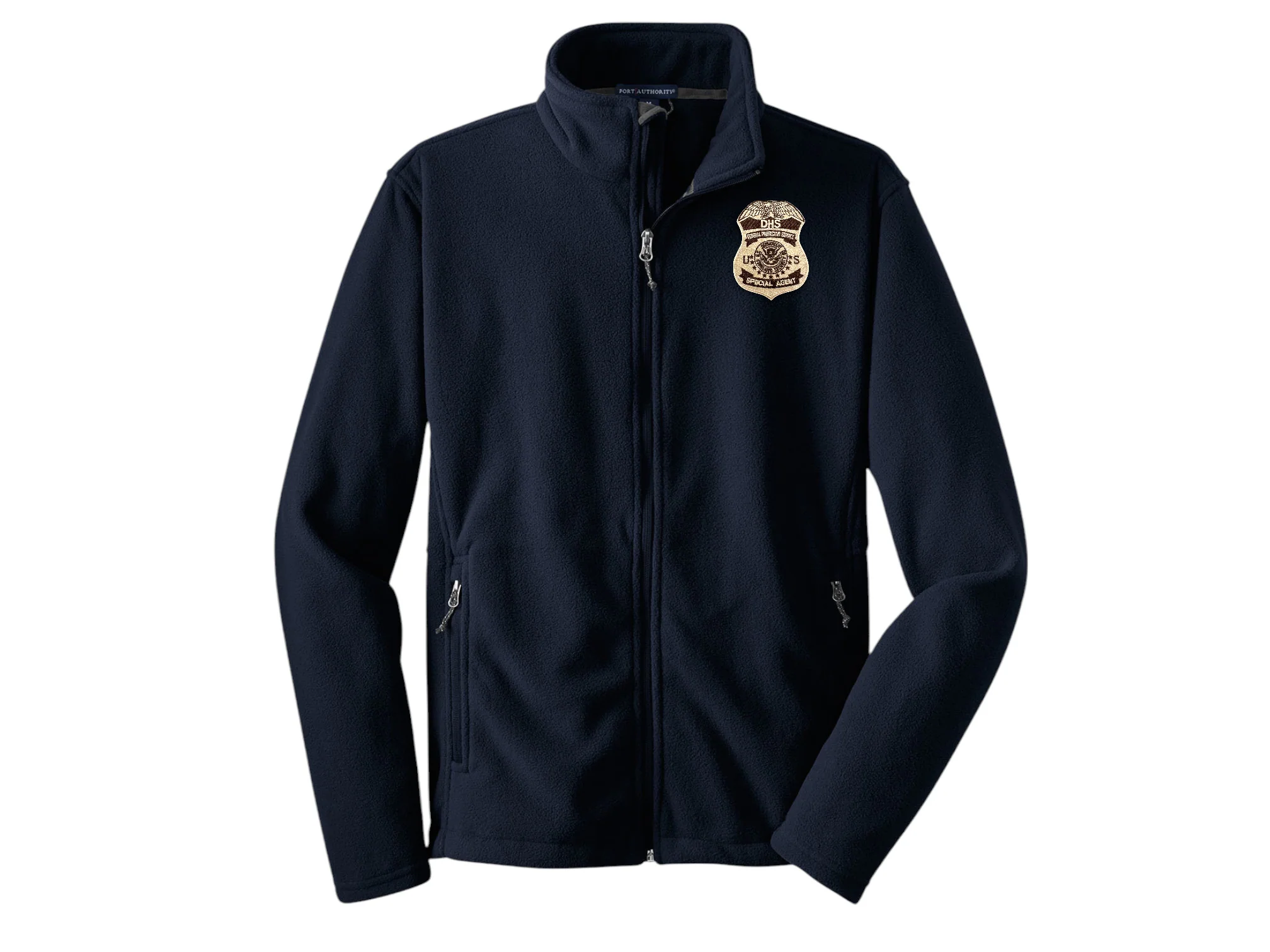MEN'S DHS FPS BADGE FLEECE FULL ZIP JACKET-F217 - Image 15
