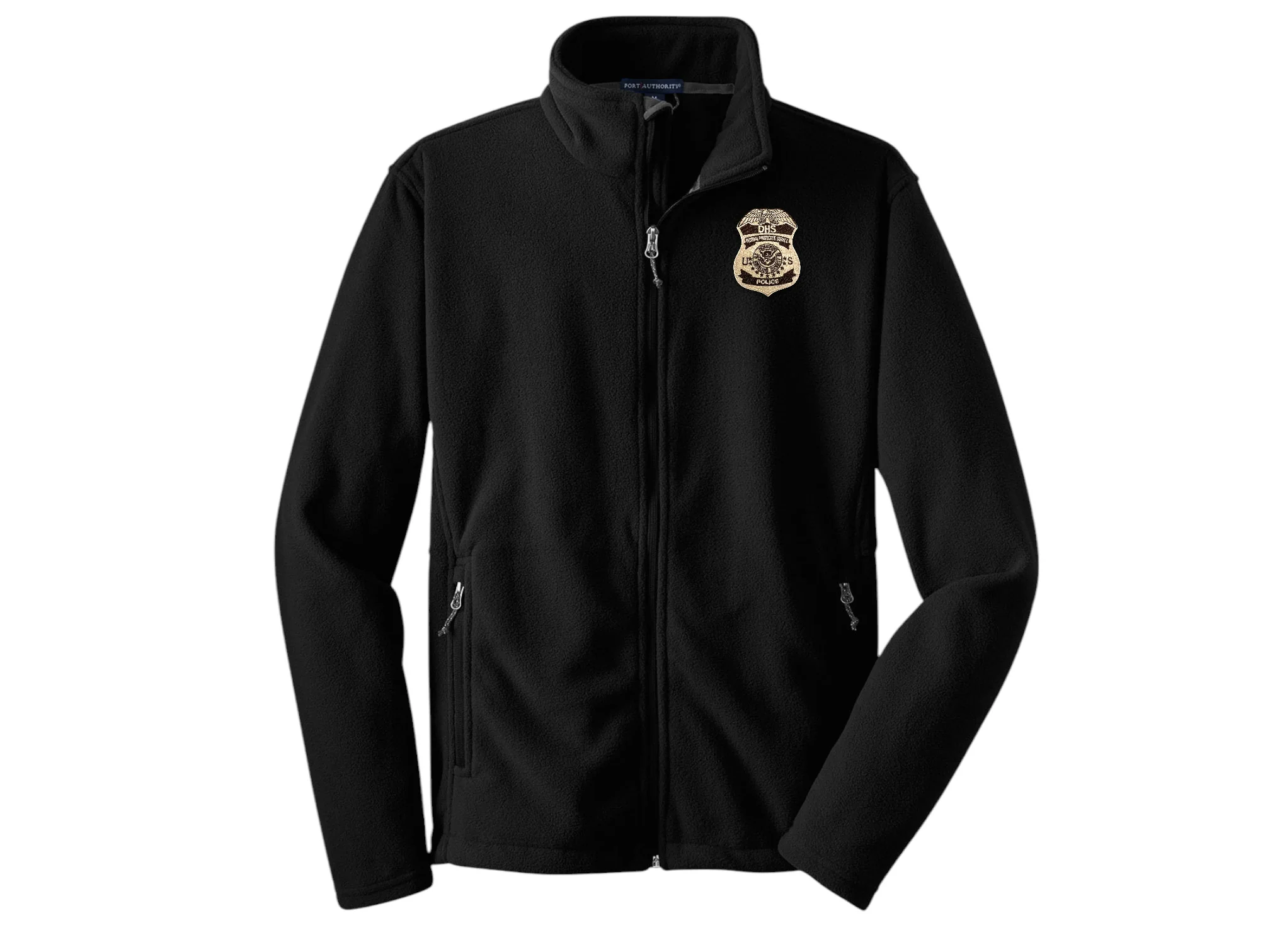 MEN'S DHS FPS BADGE FLEECE FULL ZIP JACKET-F217 - Image 6