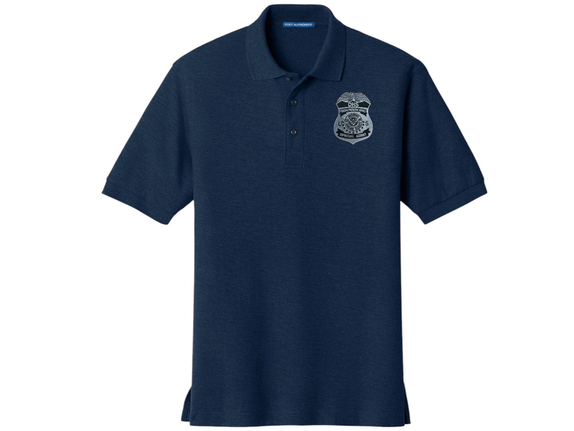 MEN'S DHS FPS BADGE PORT AUTHORITY POLO - K500 - Image 14