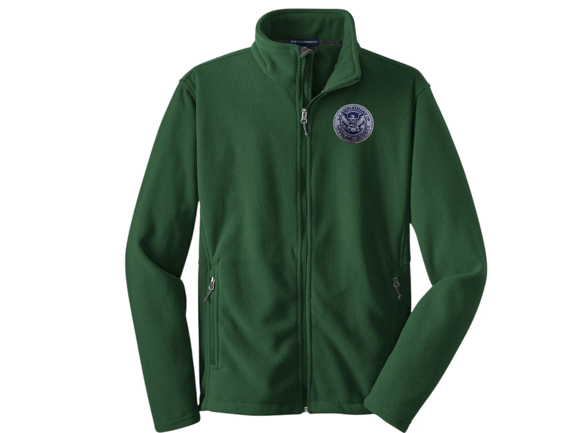 MEN'S FLEECE FULL ZIP JACKET DHS SEAL EMBROIDERED - Image 14
