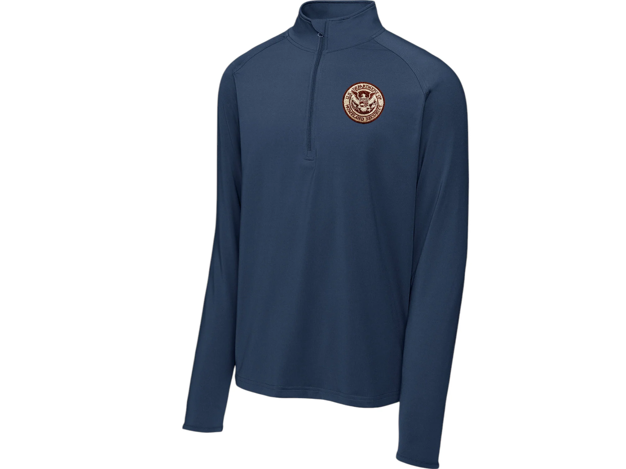 MEN'S SPORT WICK 1/2 ZIP PULLOVER DHS SEAL EMBROIDERED - Image 10