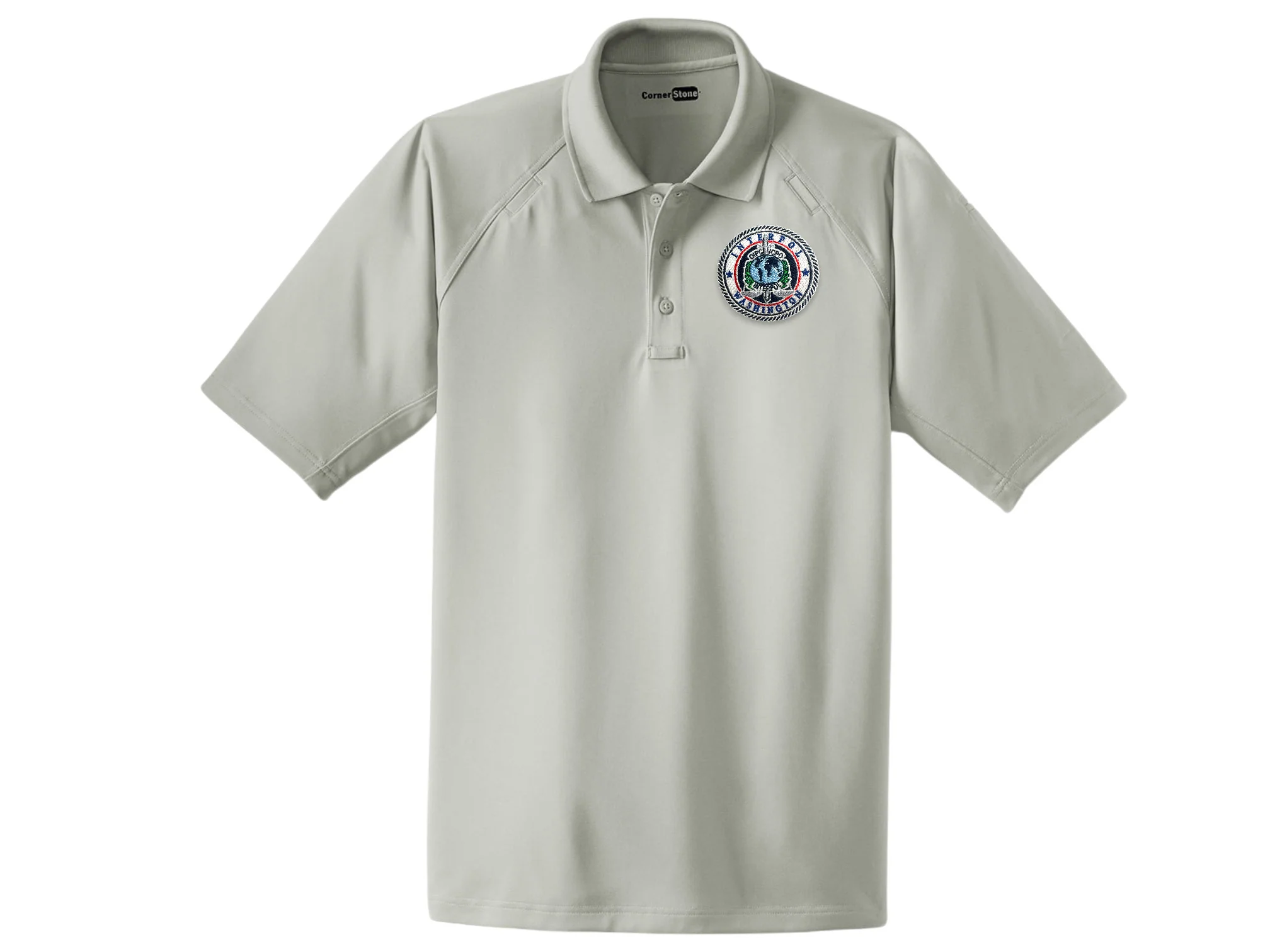MEN'S EMBROIDERED INTERPOL WASHINGTON POLO-CS410 - Image 3