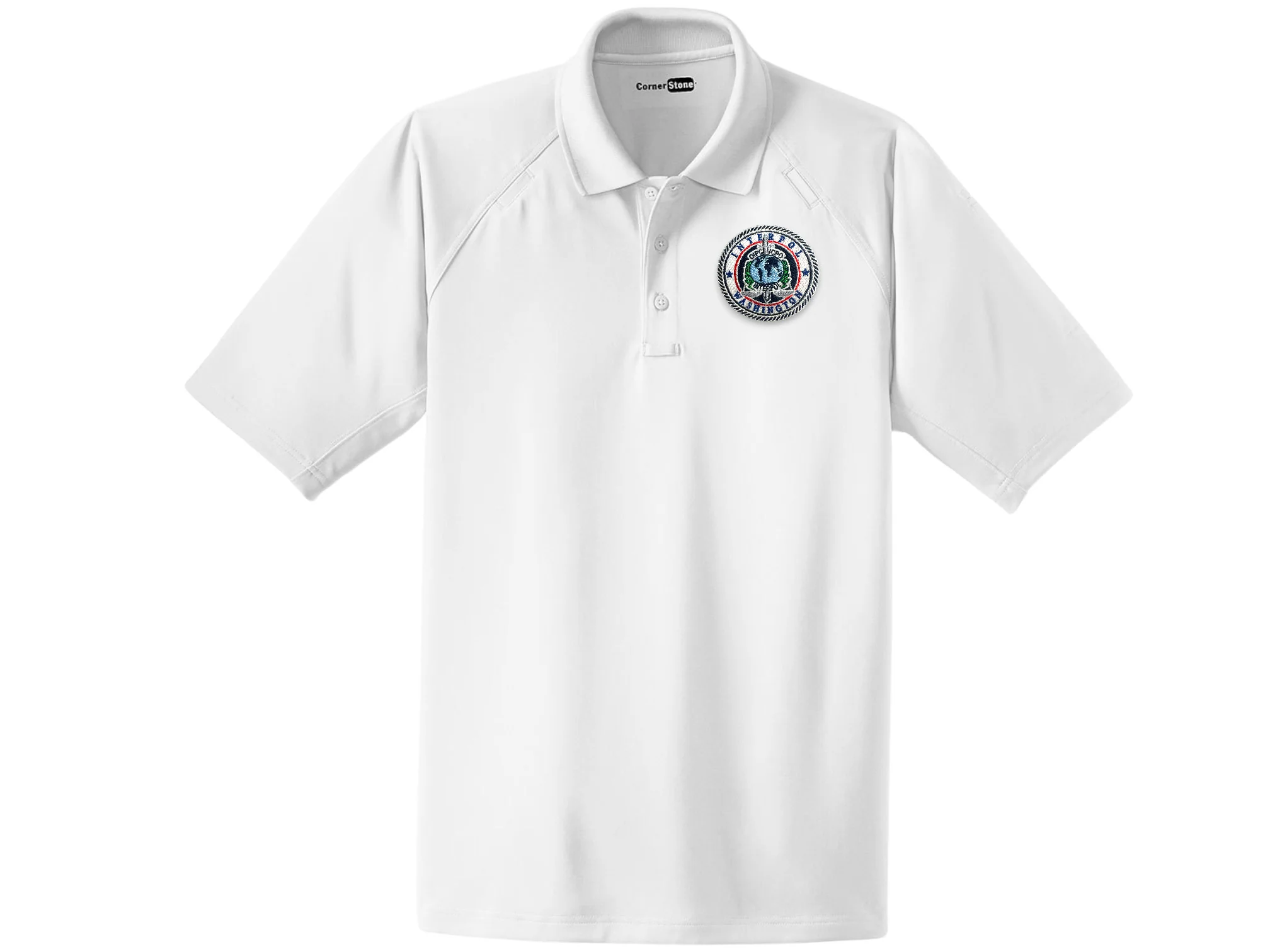 MEN'S EMBROIDERED INTERPOL WASHINGTON POLO-CS410 - Image 6