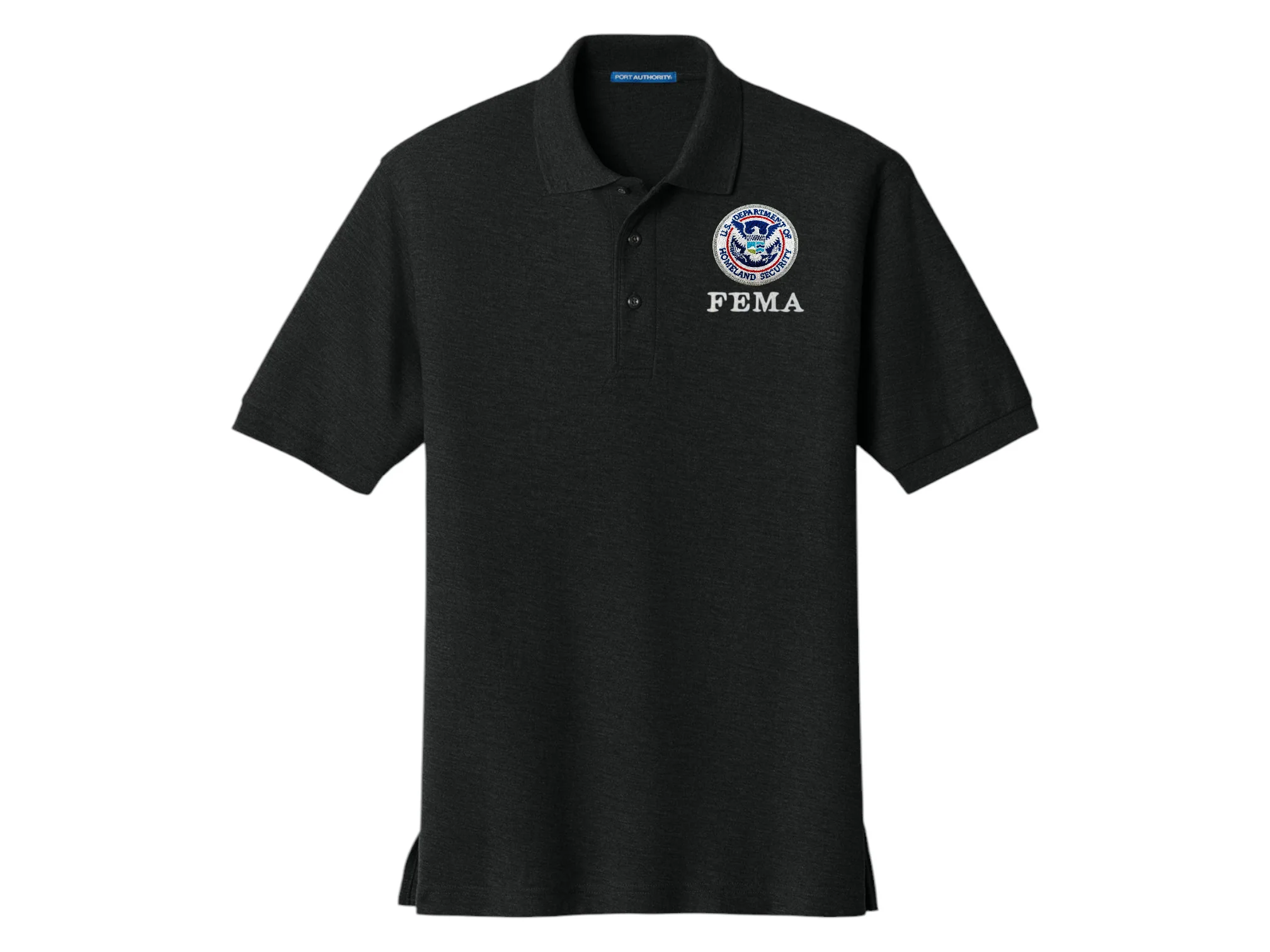 MEN'S FEMA BADGE PORT AUTHORITY POLO - K500 - Image 2
